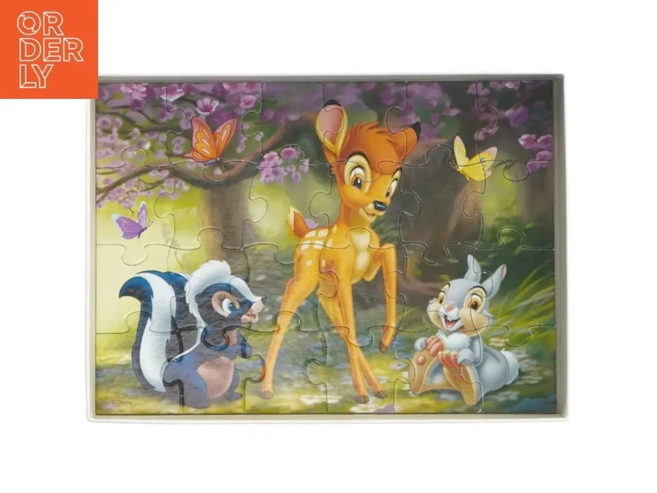 Billede 2 - Disney Bambi puslespil, 24 brikker fra Disney (str. 24 brikker)