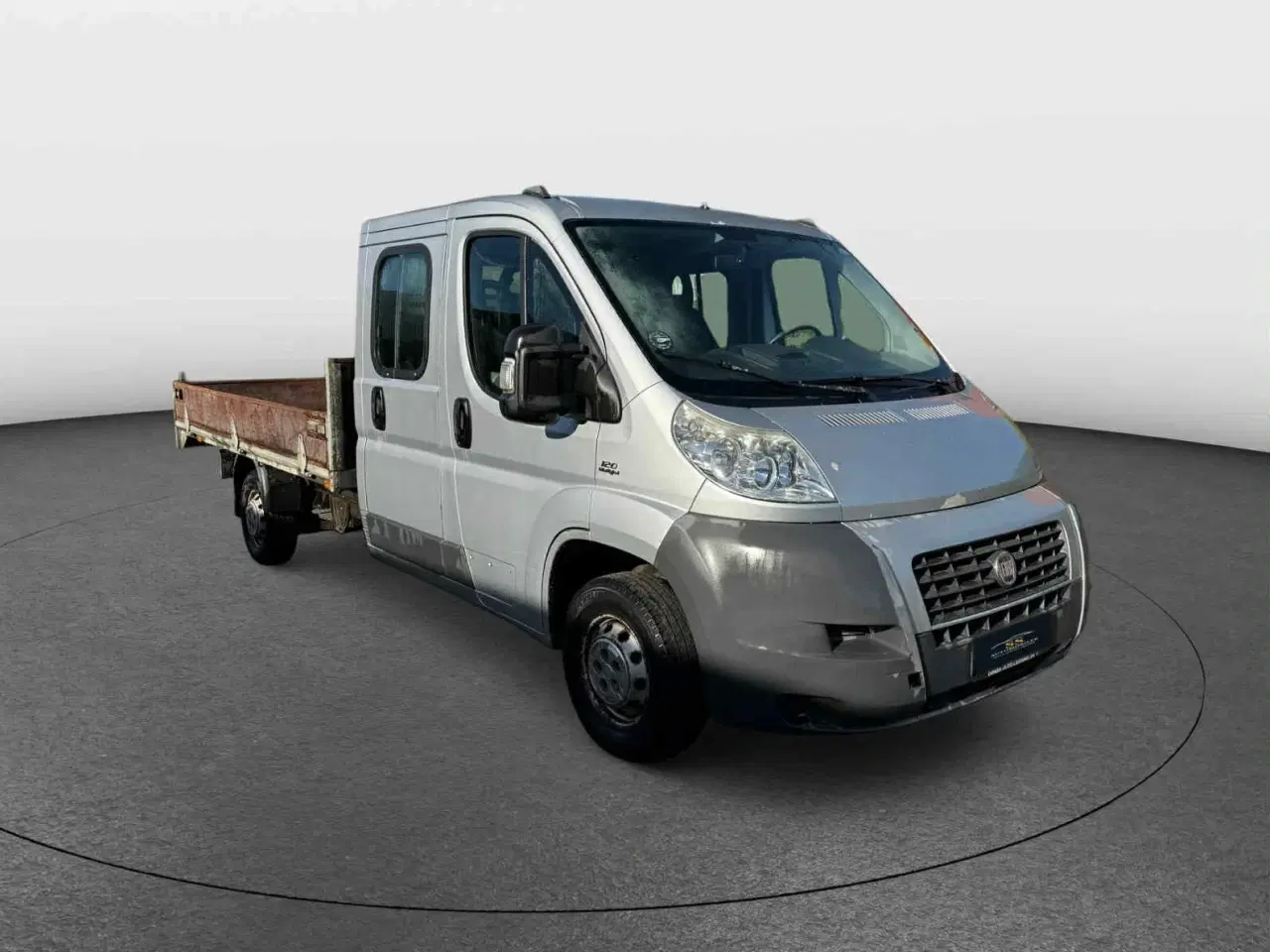 Billede 2 - Fiat Ducato 33 2,3 JTD 120 Mandskabsvogn m/lad