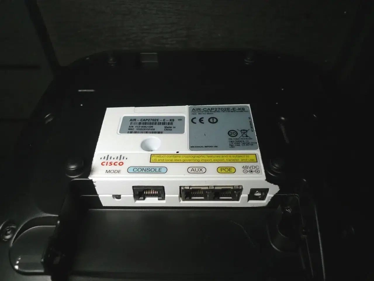 Billede 2 - 5 stk. Cisco routere, sorte