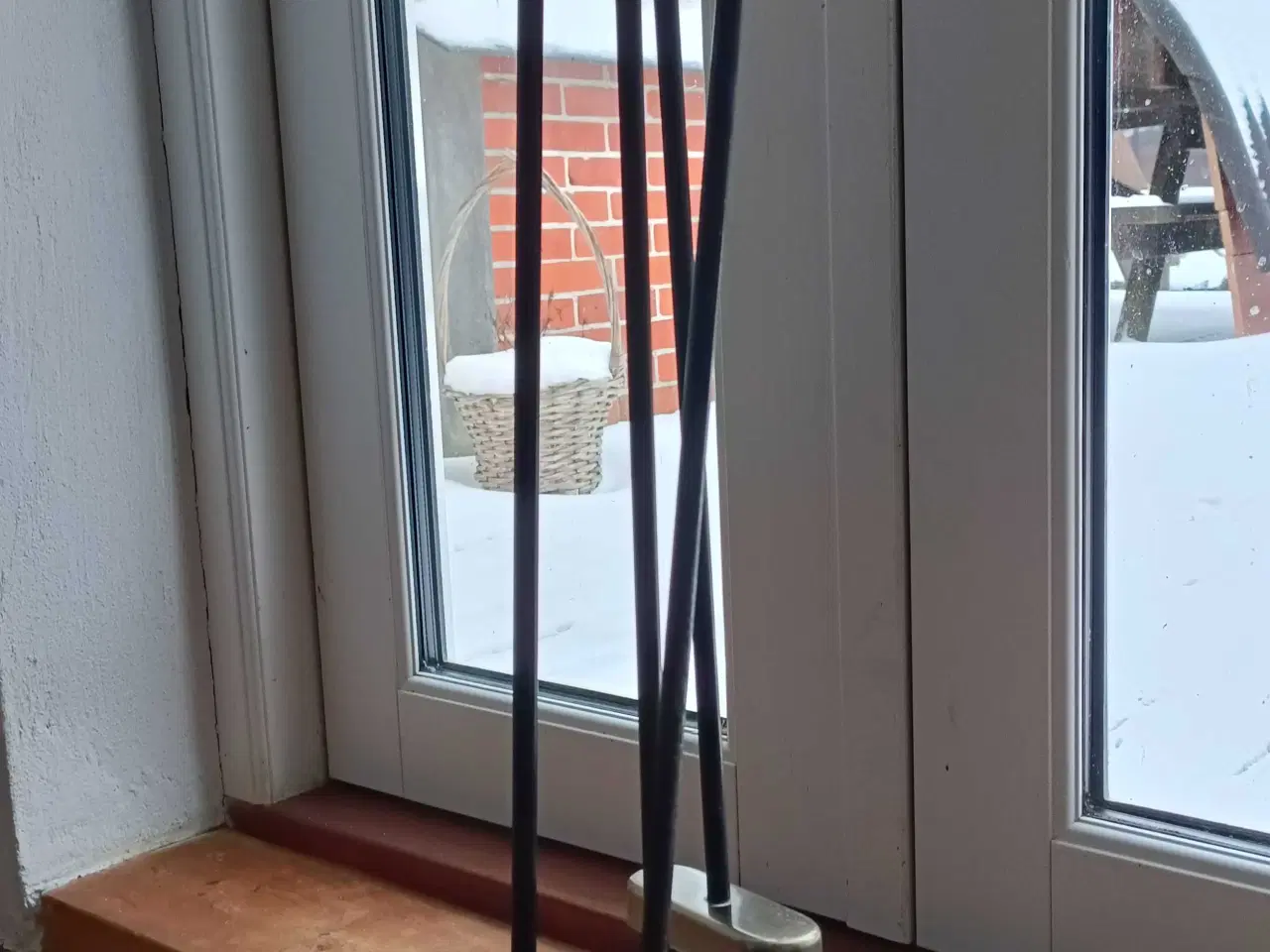 Billede 2 - Pejsesæt med messing greb 