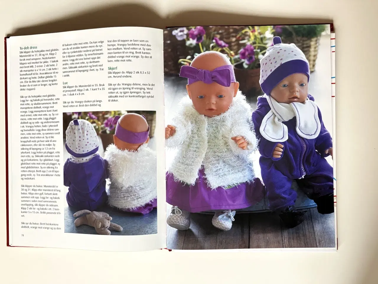 Billede 9 - Sy dukkeklær + Små kreasjoner - til baby og dukken