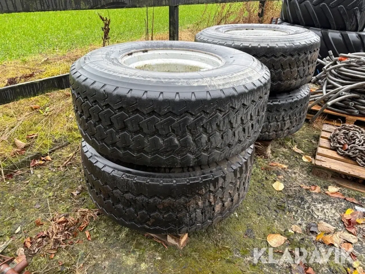 Billede 3 - Dæk til landbrugsvogn Windpower WCG28 - 4 stk