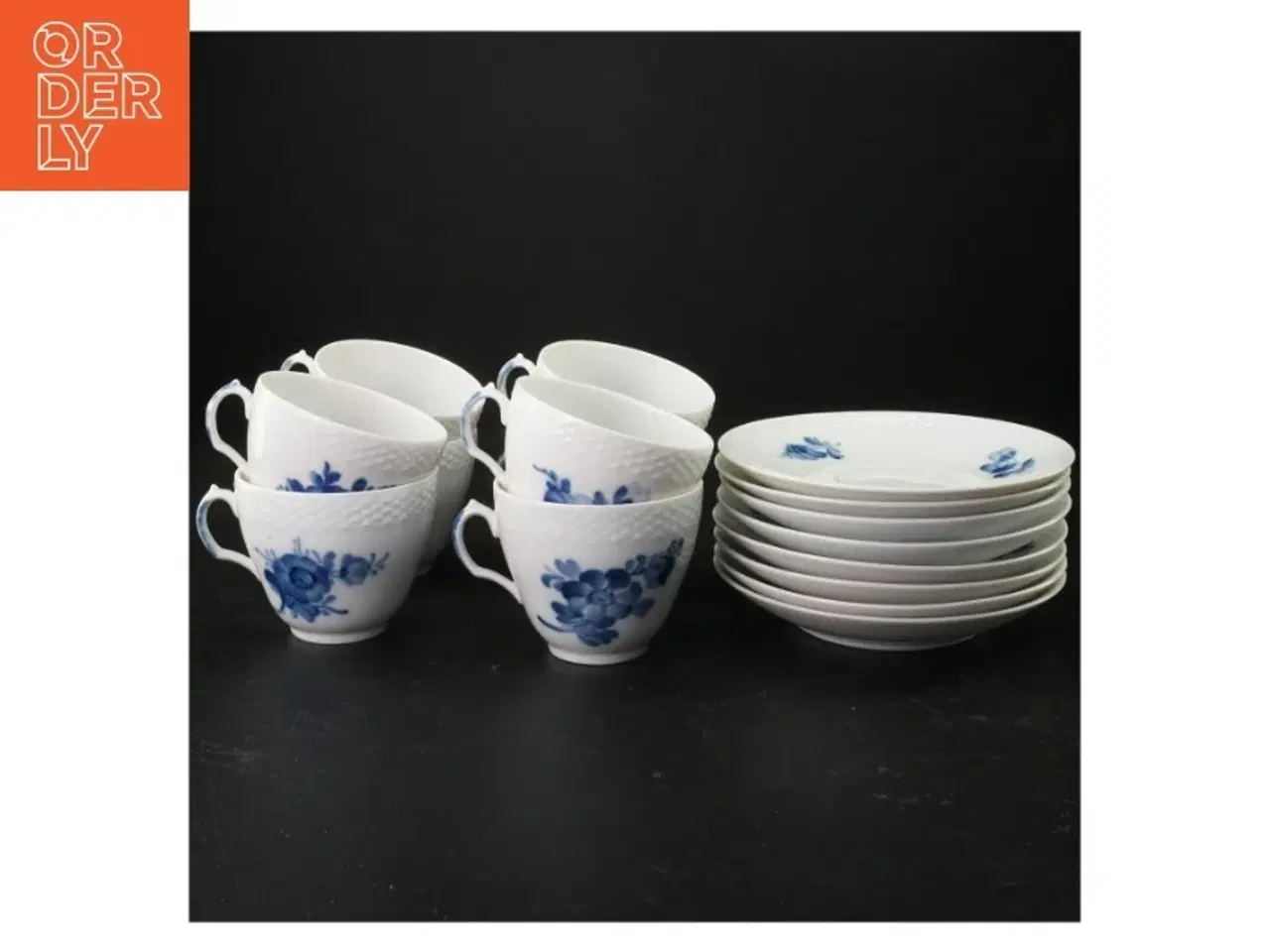 Billede 1 - Royal Copenhagen kaffekopper og underkopper fra Royal Copenhagen (str. Ø 14 cm 7 cm)