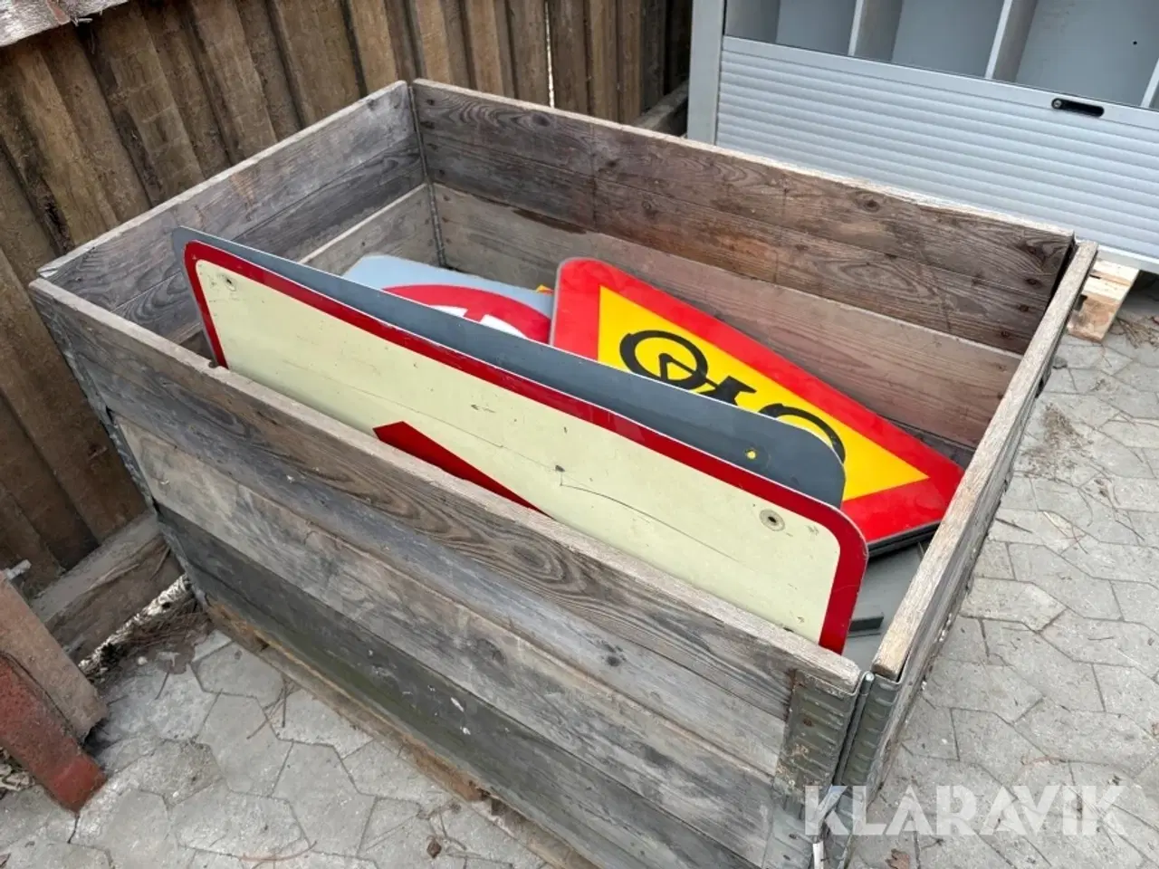 Billede 2 - Assorterede vejskilte - 1 palle