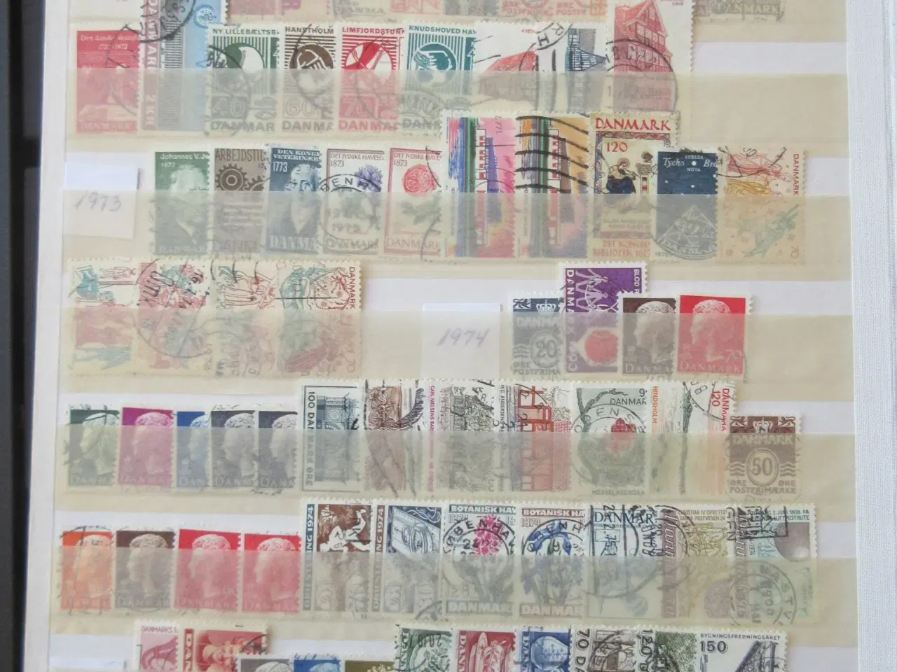 Billede 6 - Danmark samling i indstiksbog over 700 mærker