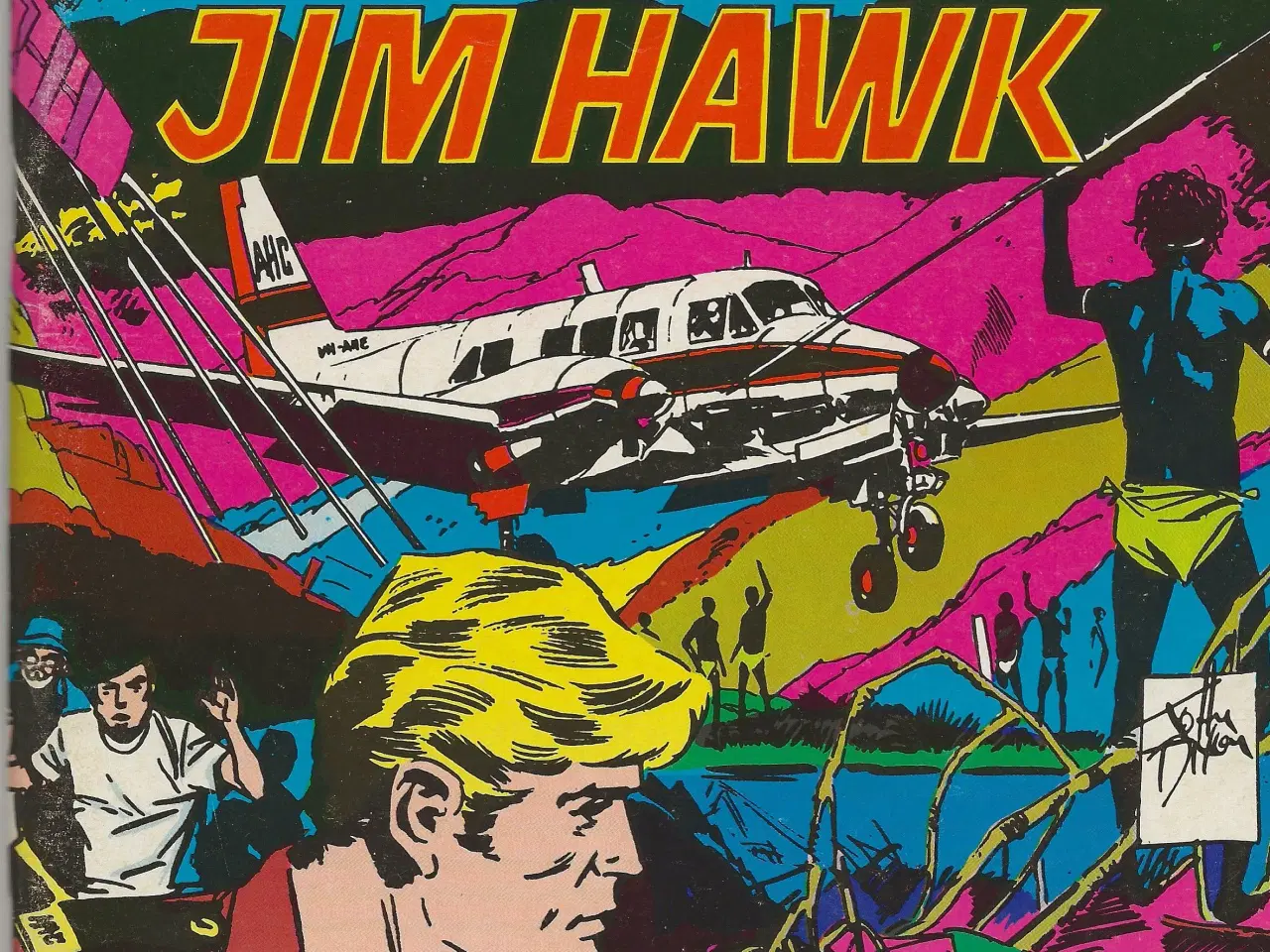 Billede 1 - Jim Hawk. Hitserien nr. 8