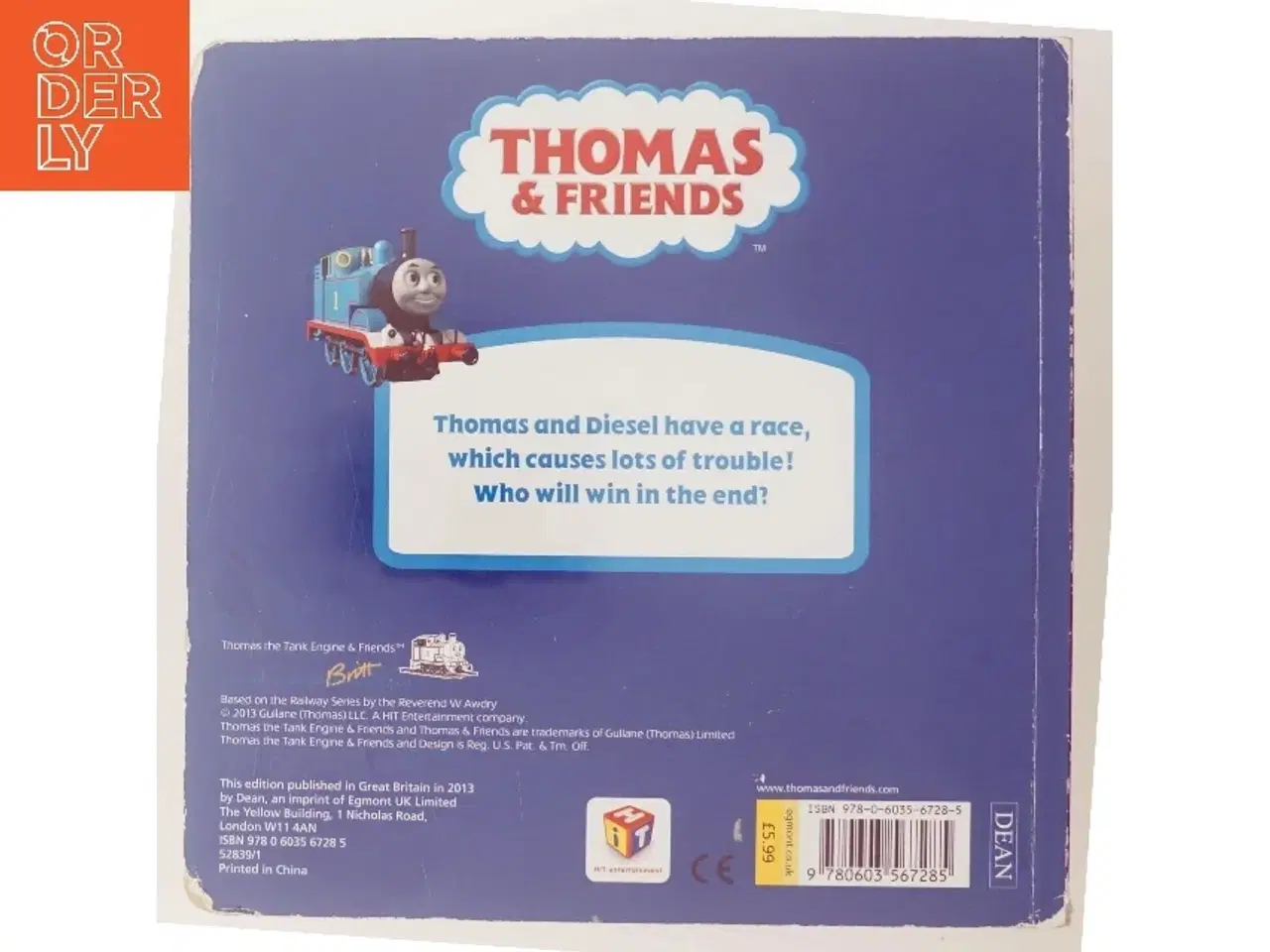 Billede 3 - Thomas & Friends-bog fra Egmont