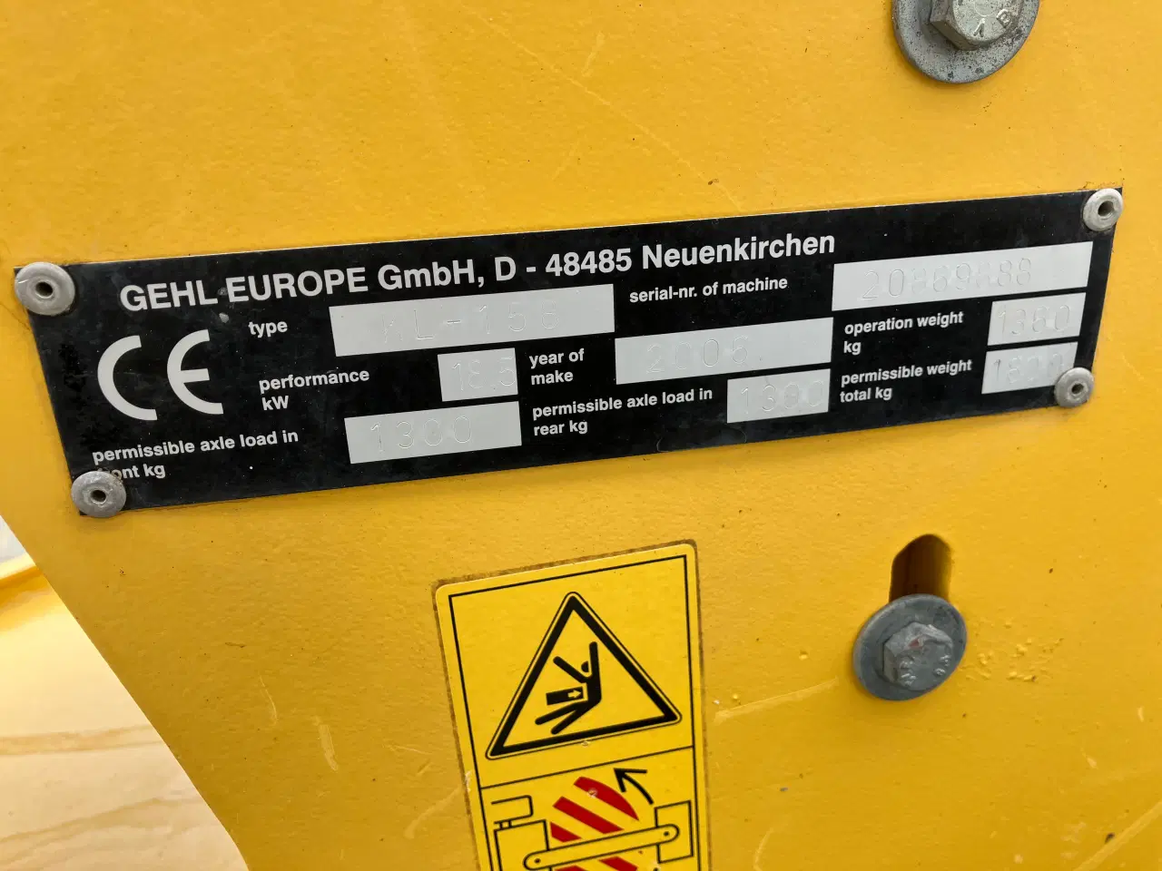 Billede 9 - Gehl KL-158/Weidemann 1140 kun 1482 timer