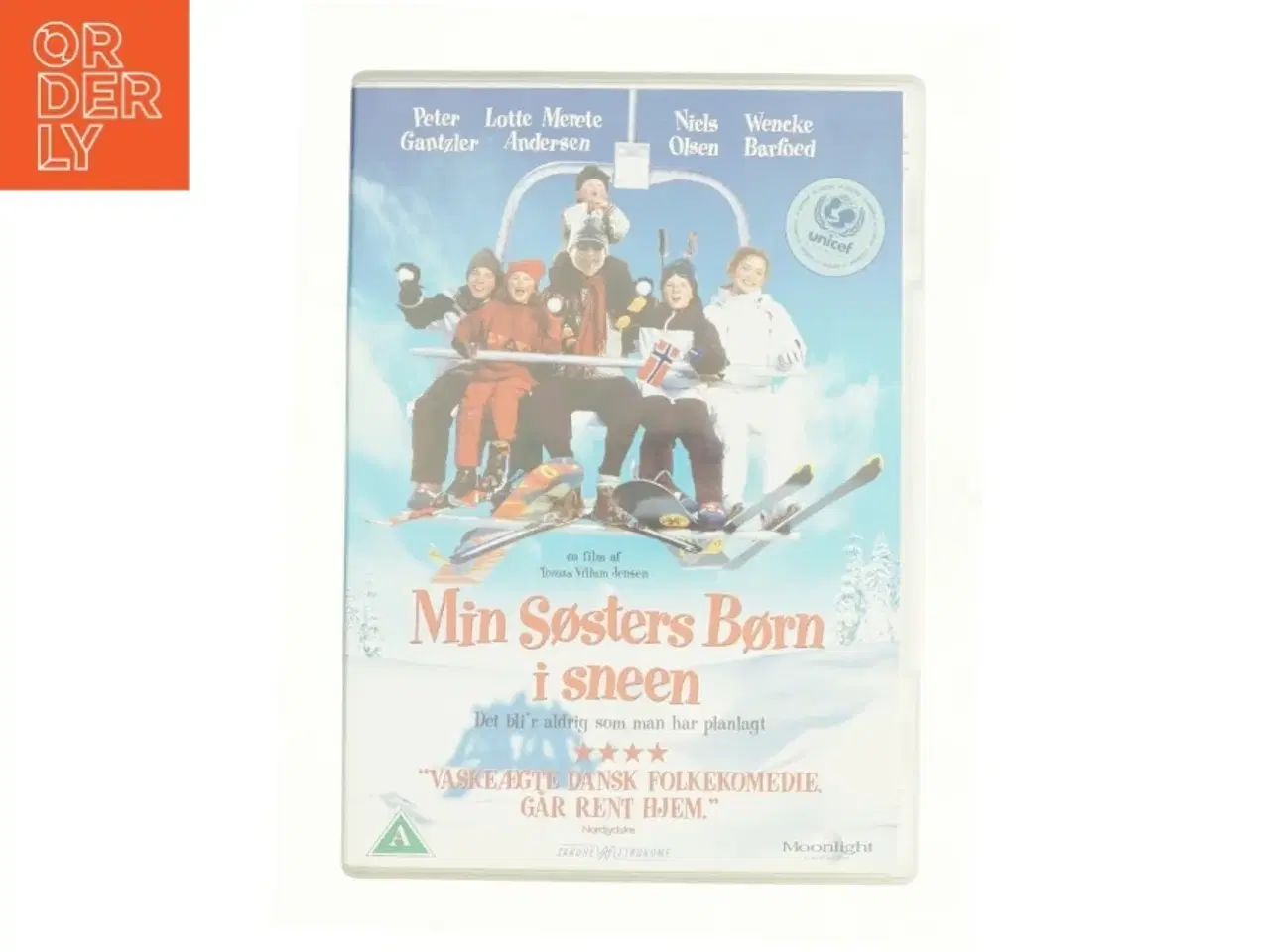 Billede 1 - Min søsters børn i sneen