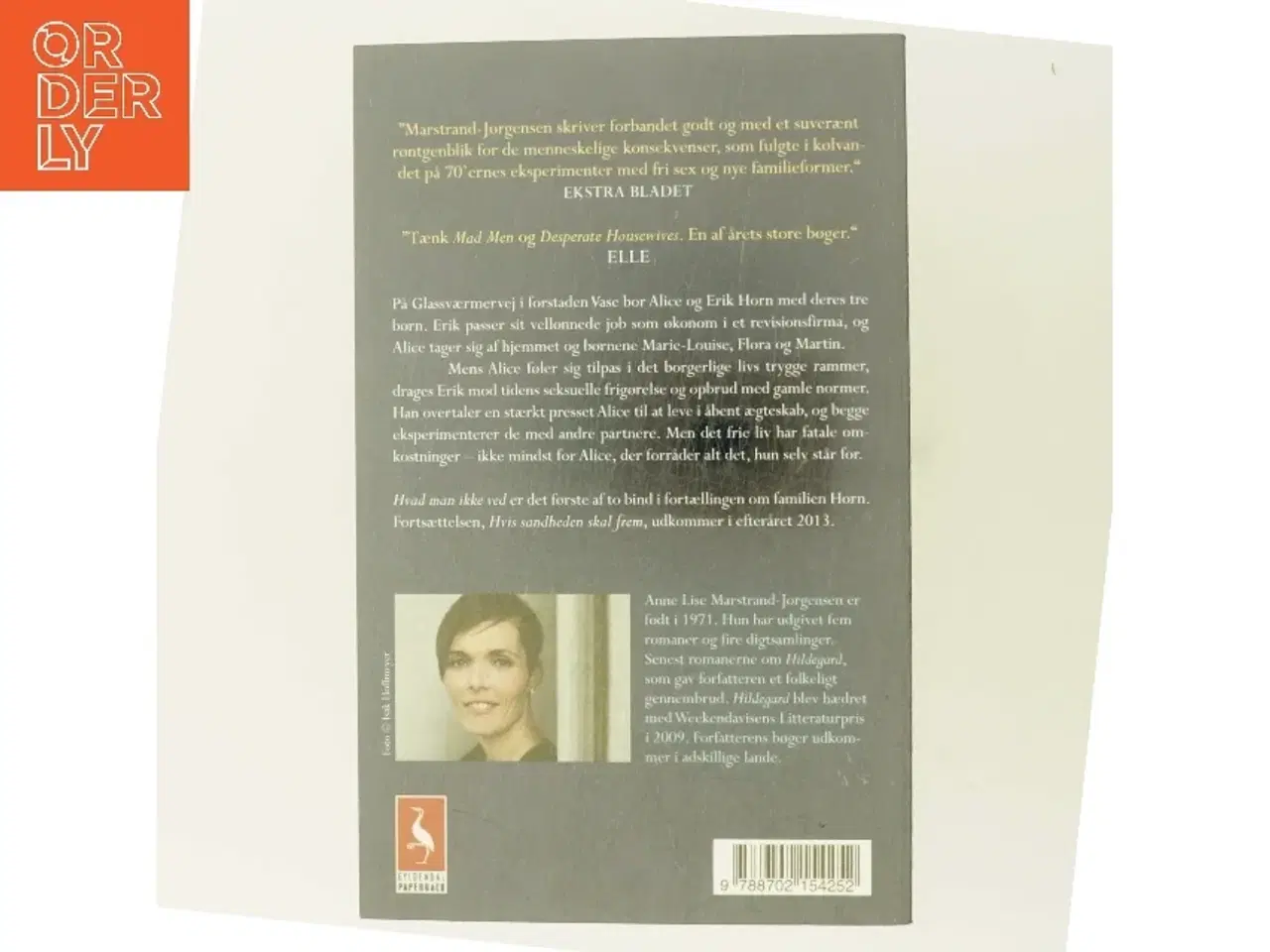 Billede 3 - Hvad man ikke ved : roman af Anne Lise Marstrand-Jørgensen (Bog)