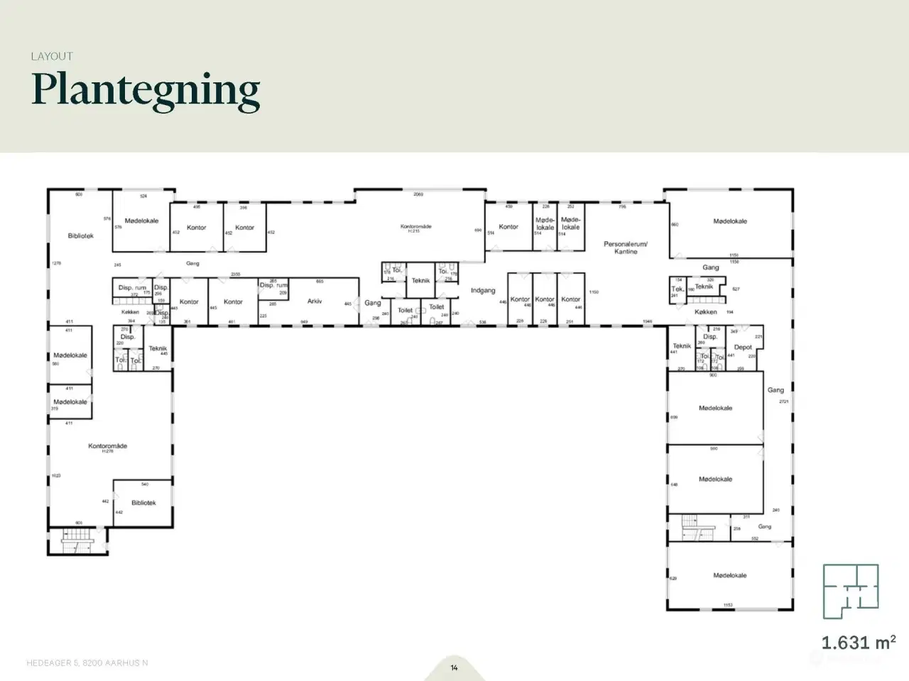Billede 13 - Kontorlejemål med fælles kantine og mødefaciliteter