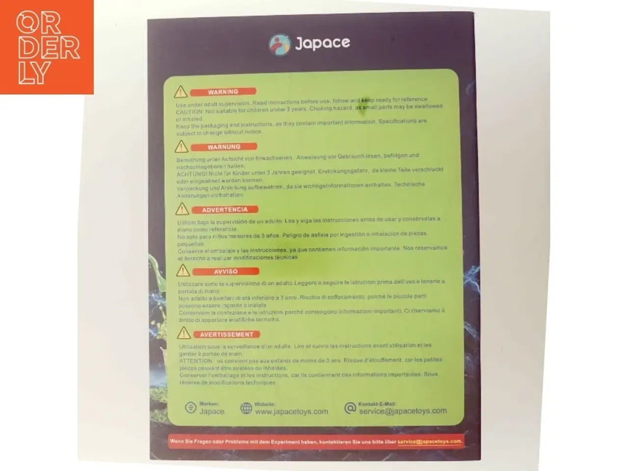 Billede 3 - Sæt med mindre kemi-forsøg for børn. På tysk