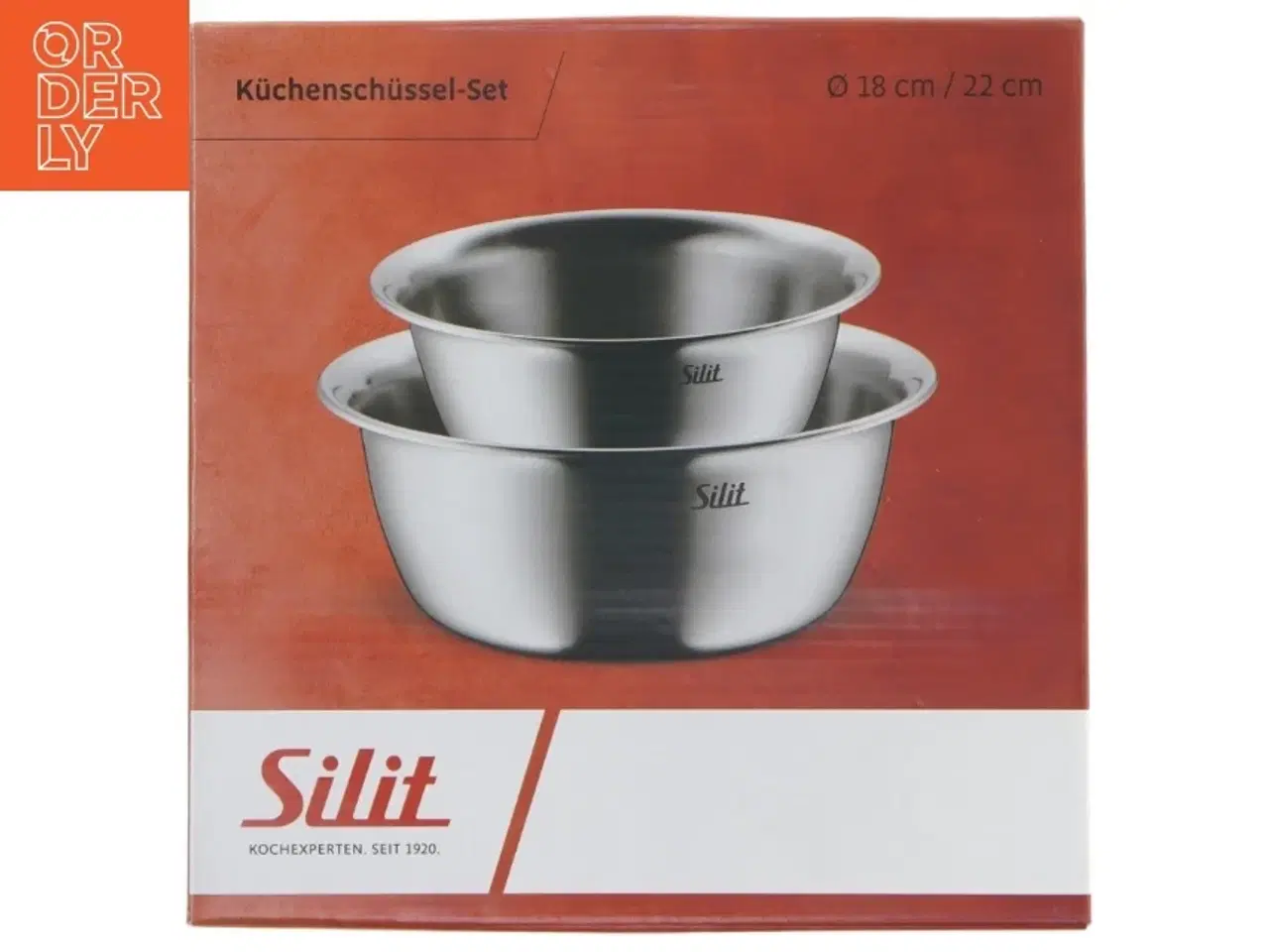 Billede 1 - Nye Skåle af stål fra Silit (str. Ø 18 og 22 cm)