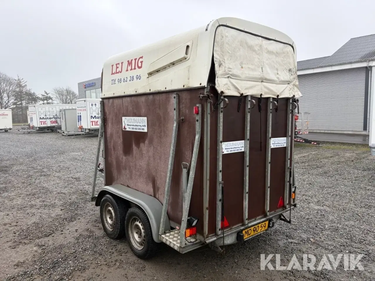 Billede 3 - Hestetrailer Selandia Marco 2000kg Boogiehjul