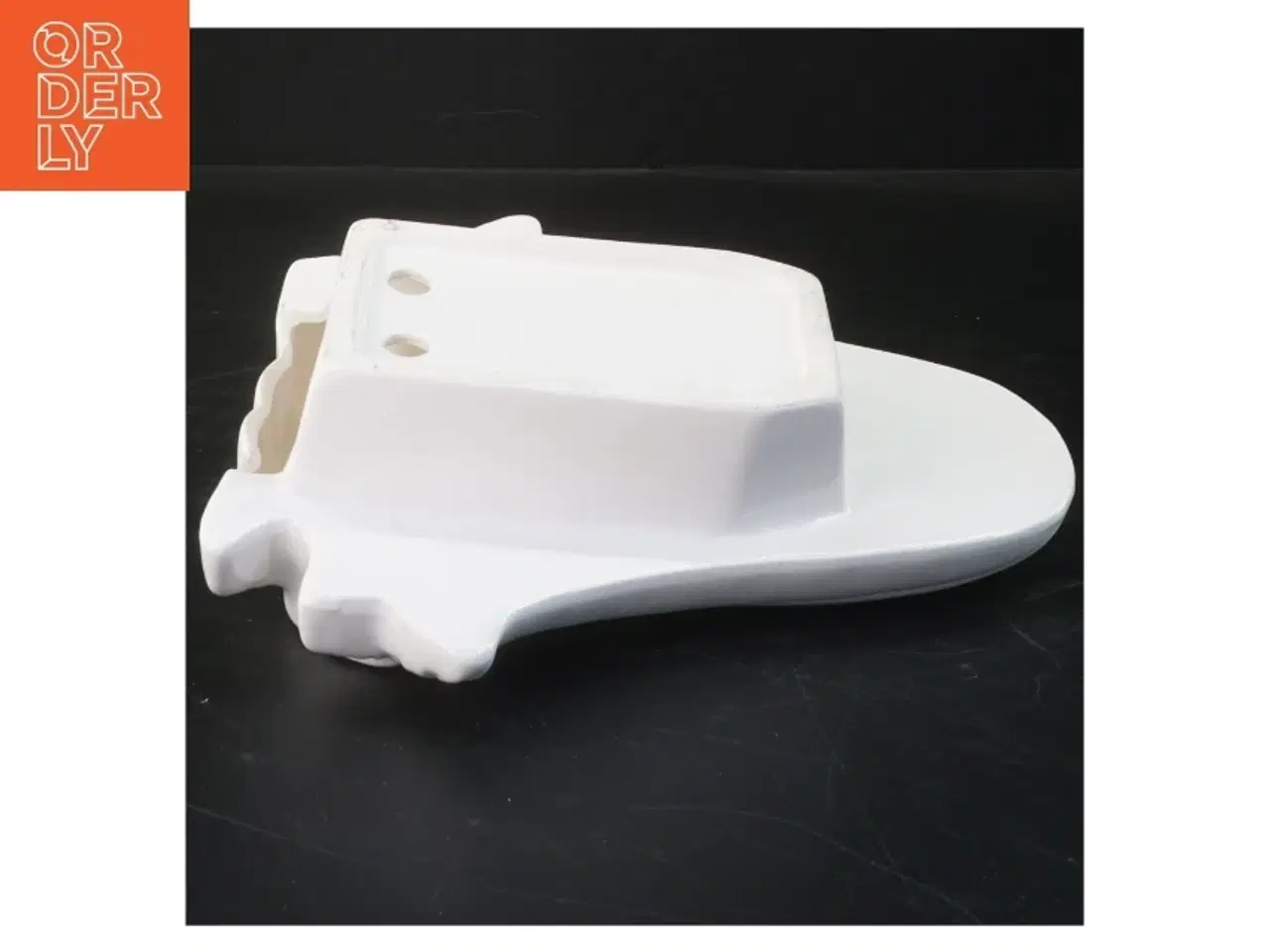 Billede 2 - Keramisk væg vase med dekor (str. 20x20 cm)