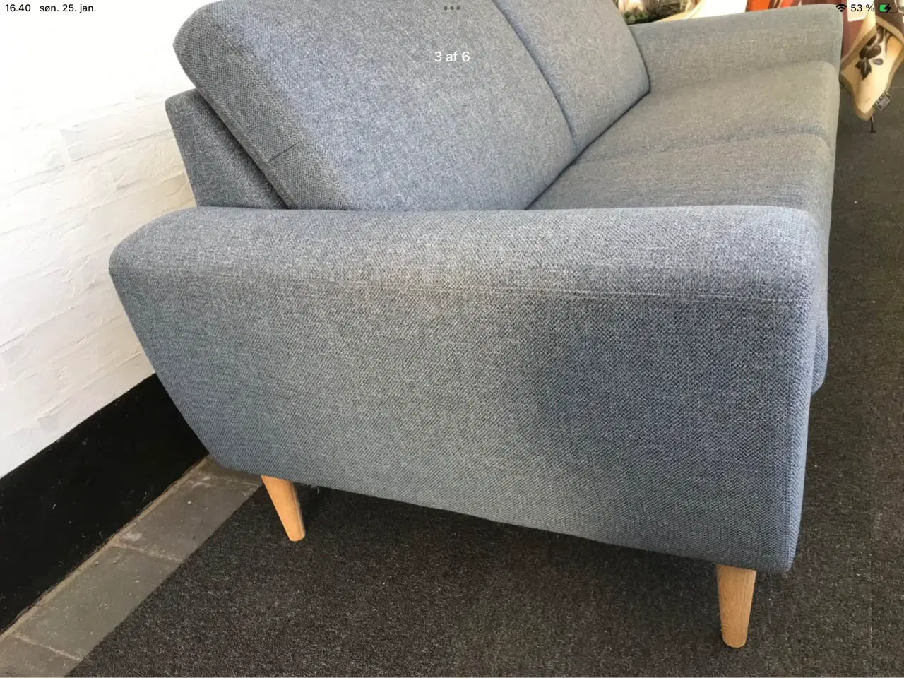 Billede 2 - Melby sofa, 2,5 Pers.