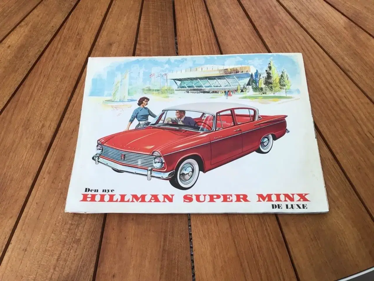 Billede 1 - Hillman super minx brochure