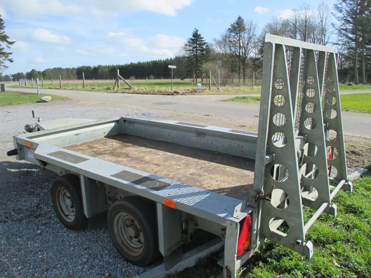 Billede 5 -  Ifoe Williams Maskintrailer med rampe 3500Kg