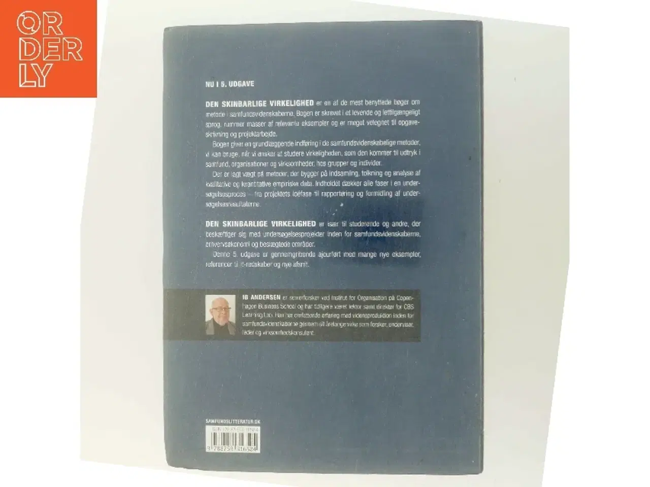 Billede 3 - Den skinbarlige virkelighed : vidensproduktion i samfundsvidenskaberne af Ib Andersen (f. 1943) (Bog)