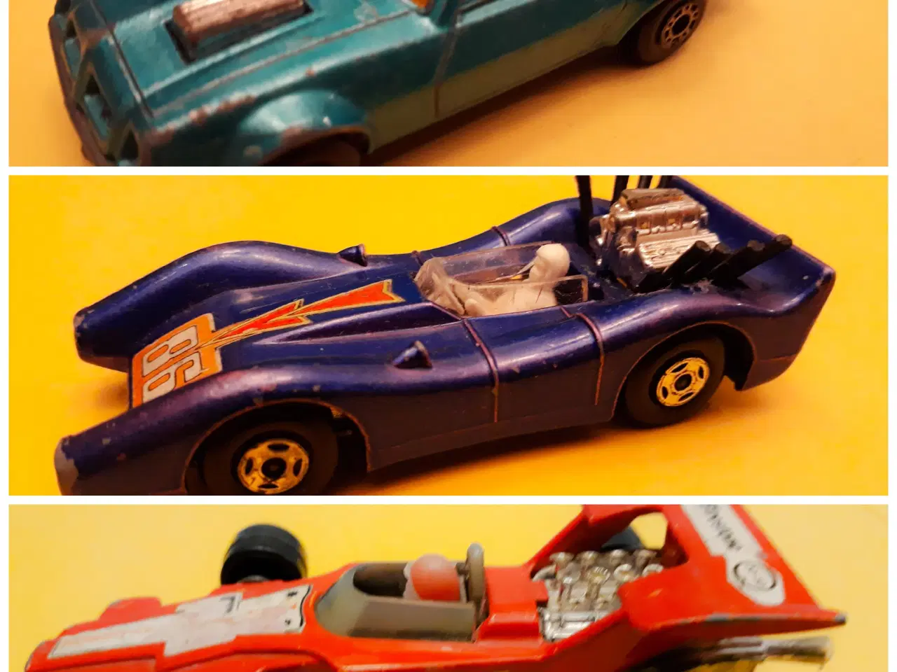 Billede 1 - 3 Matchbox Racerbiler