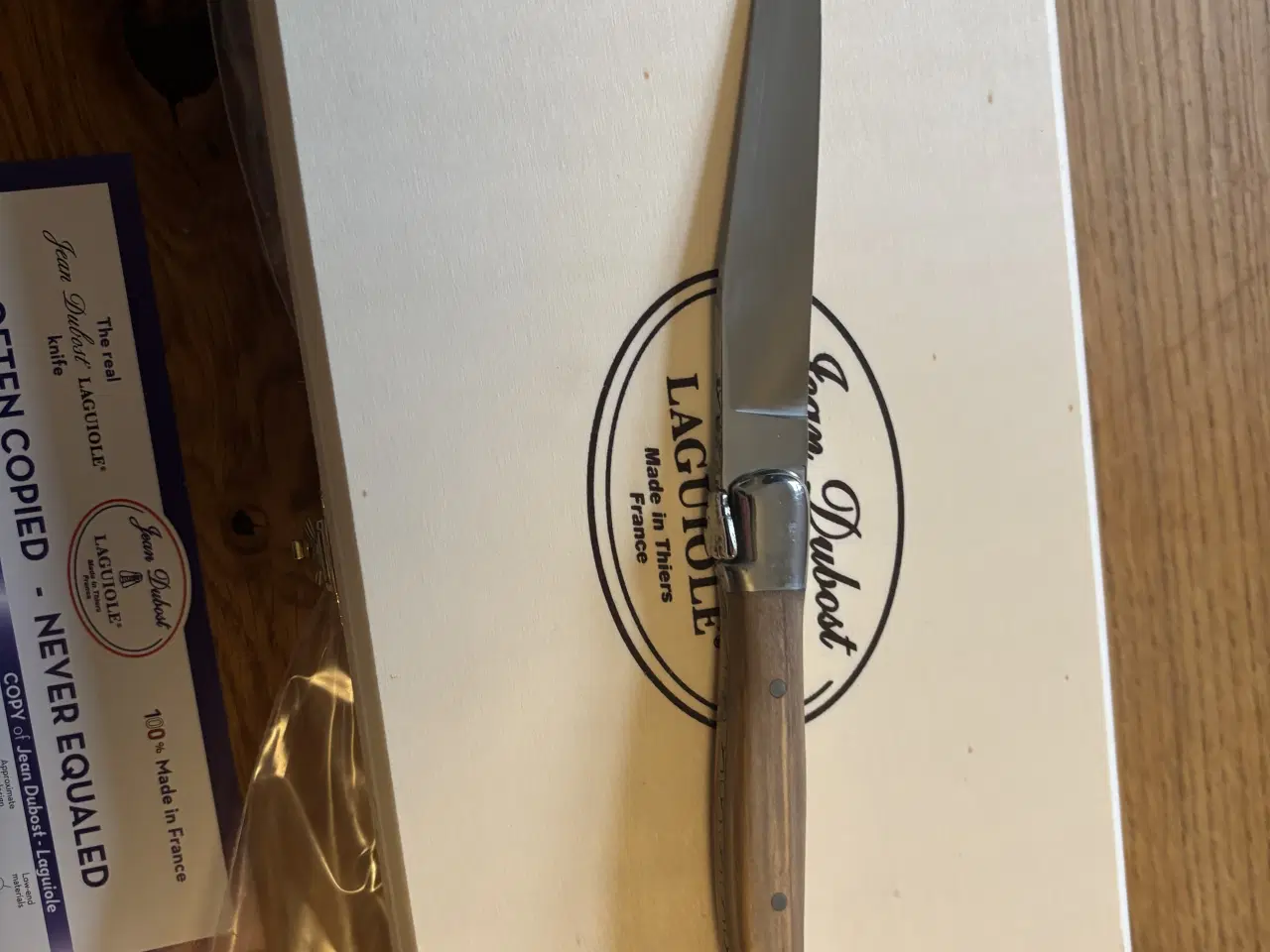 Billede 6 - Jean Dubost Laguiole steak knive - 6 stk