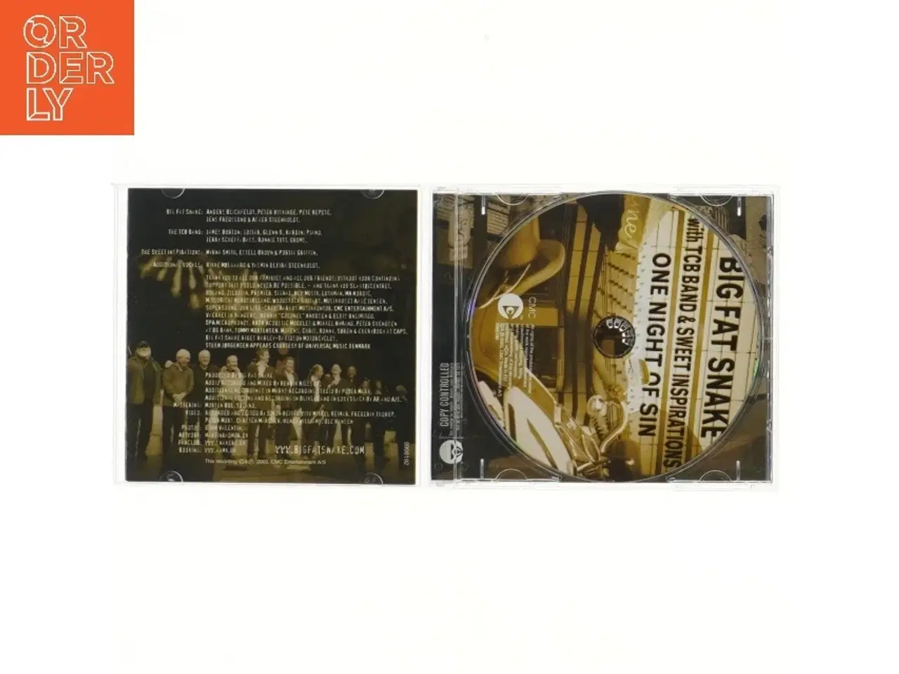 Billede 2 - Big Fat Snake: One Night of Sin CD