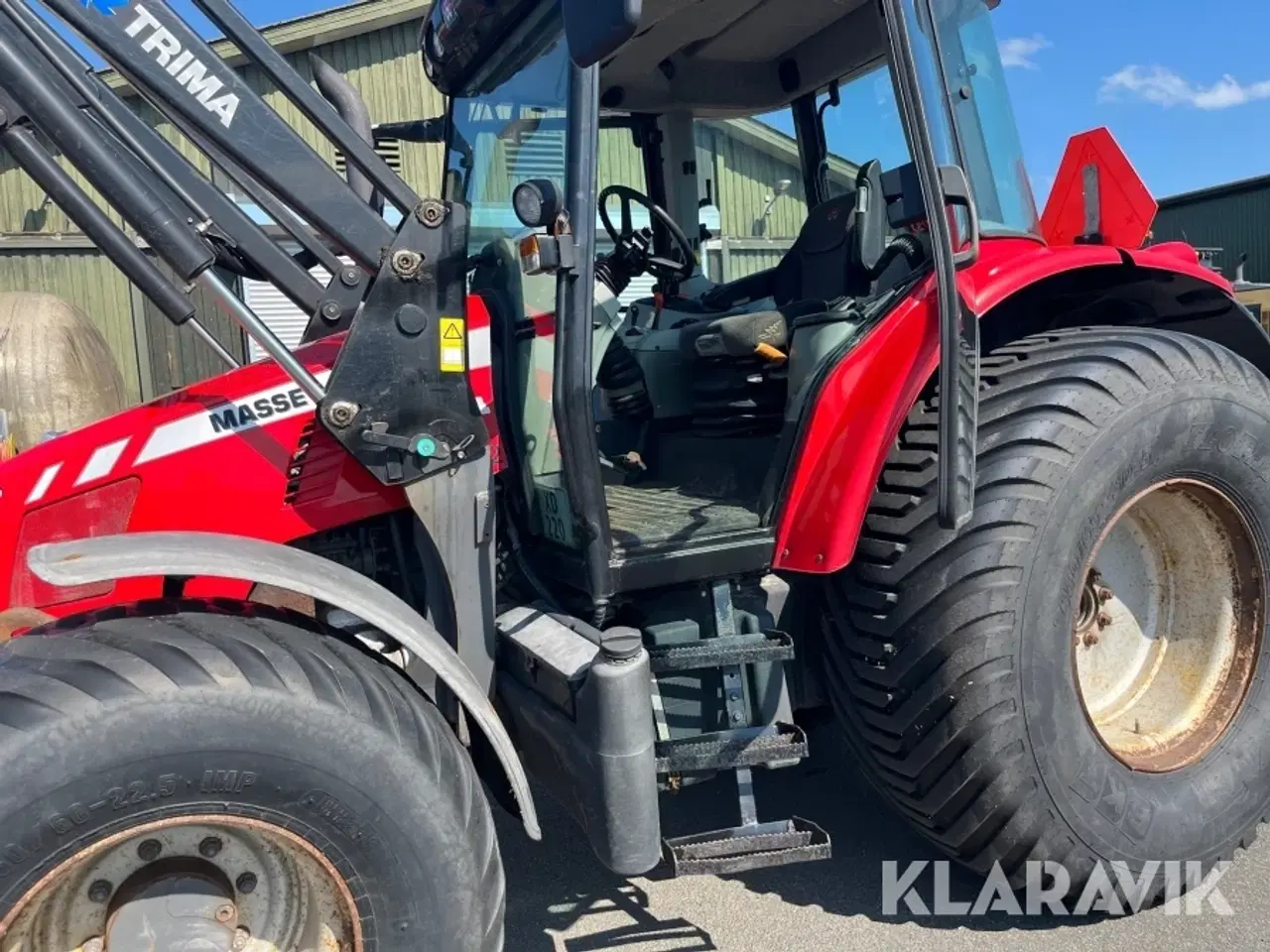 Billede 6 - Traktor Massey Ferguson 5430 Dyna-4 med frontlæsser og frontlift