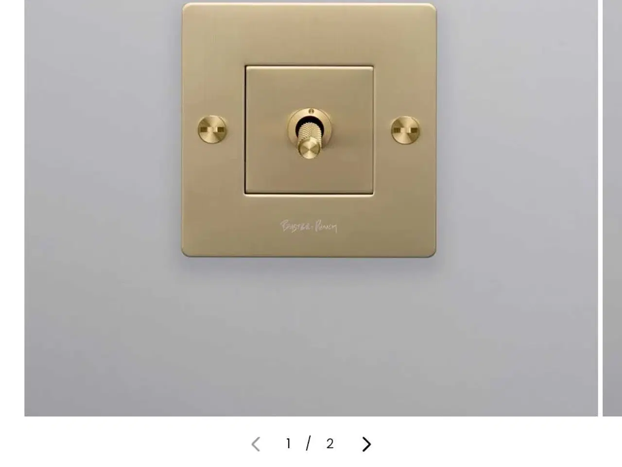 Billede 1 - 1,styk buster and punch vippekontakt