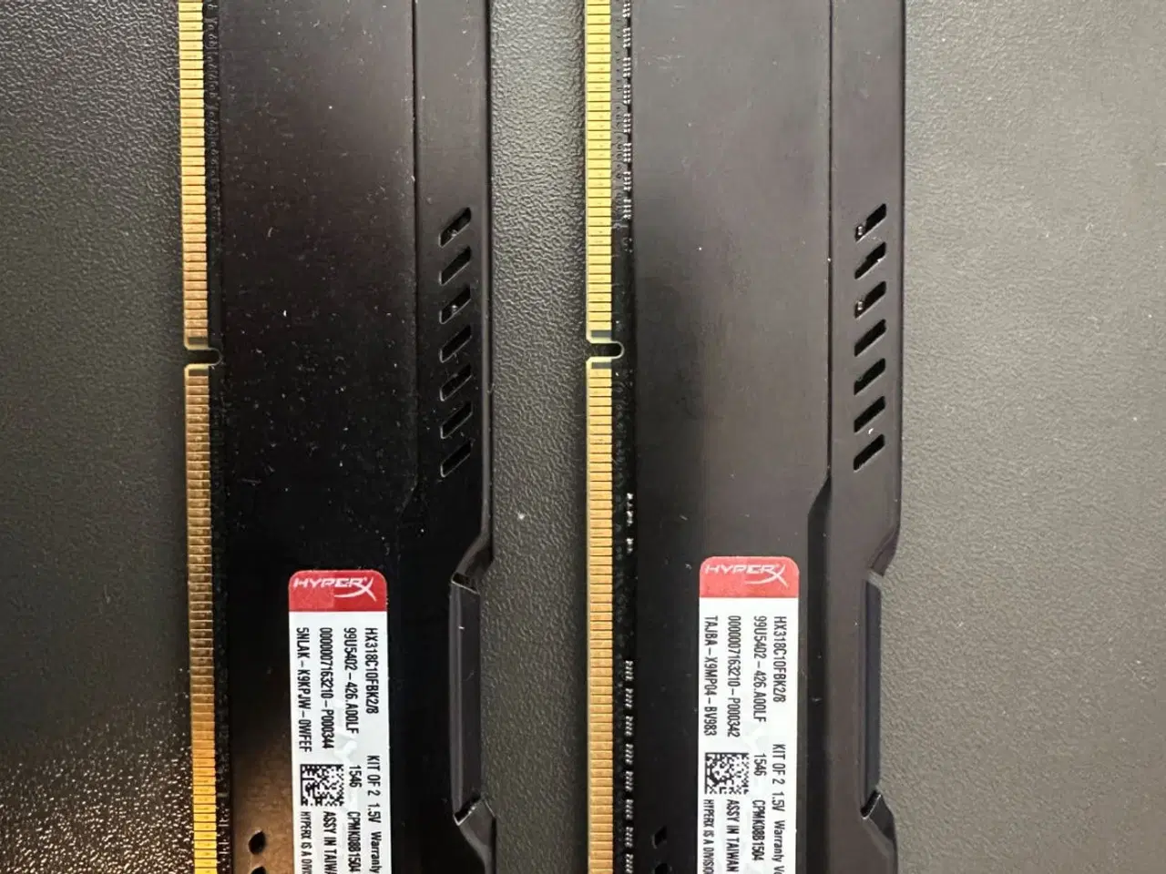 Billede 1 - KINGSTON, 2 X 4GB (SÆT), DDR3