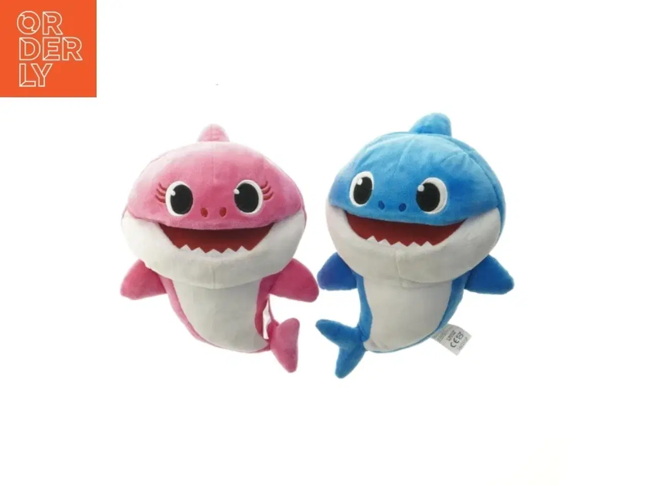 Billede 1 - Bamse babyhajer fra Pinkfong (str. 25 cm)