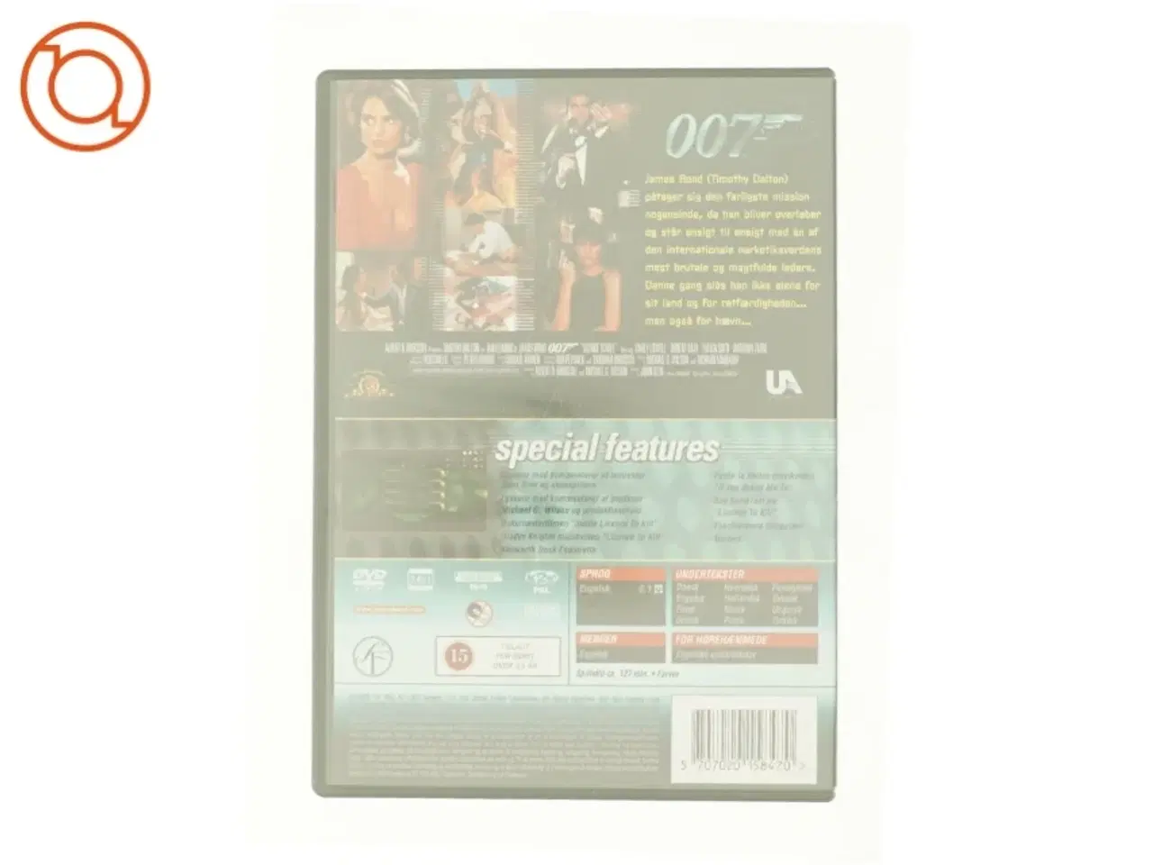 Billede 3 - Agent 007 - License to Kill fra DVD