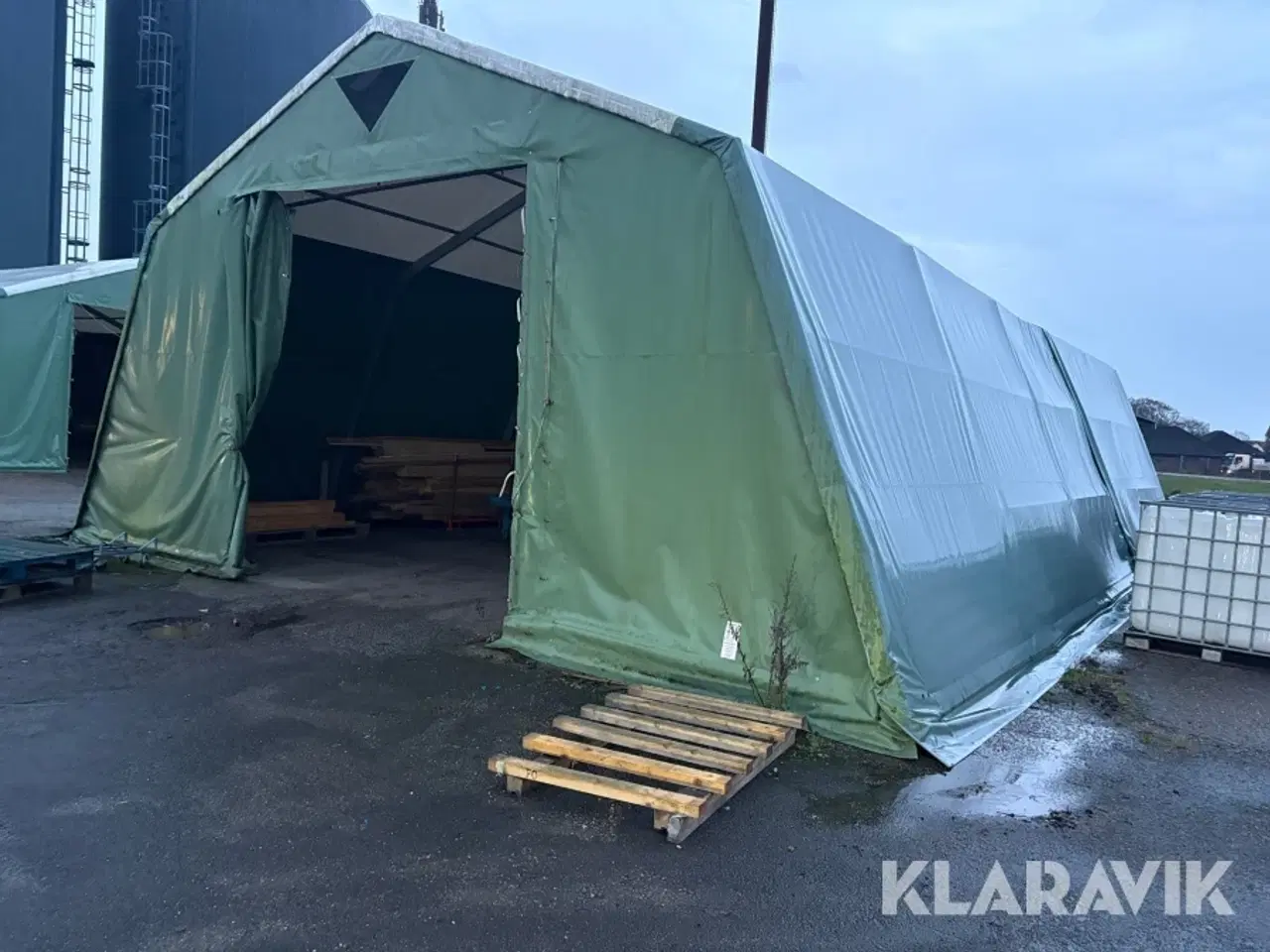 Billede 2 - Lagertelt Kibæk Pressing VALMEX FR 700 - 2 styks