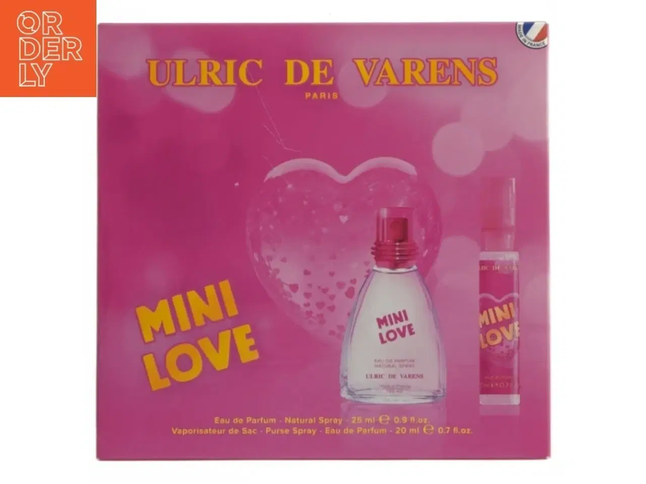 Billede 1 - Mini Love Eau de Parfum sæt fra Ulric de Varens (str. 25 ml. og 20 ml)