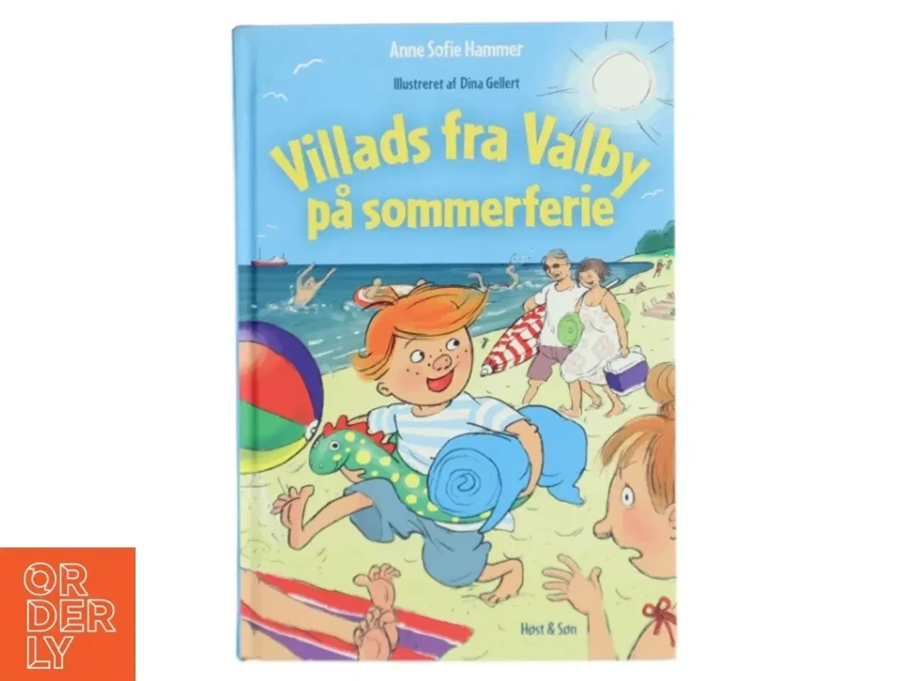 Billede 1 - Villads fra Valby på sommerferie af Anne Sofie Hammer (f. 1972-02-05) (Bog)