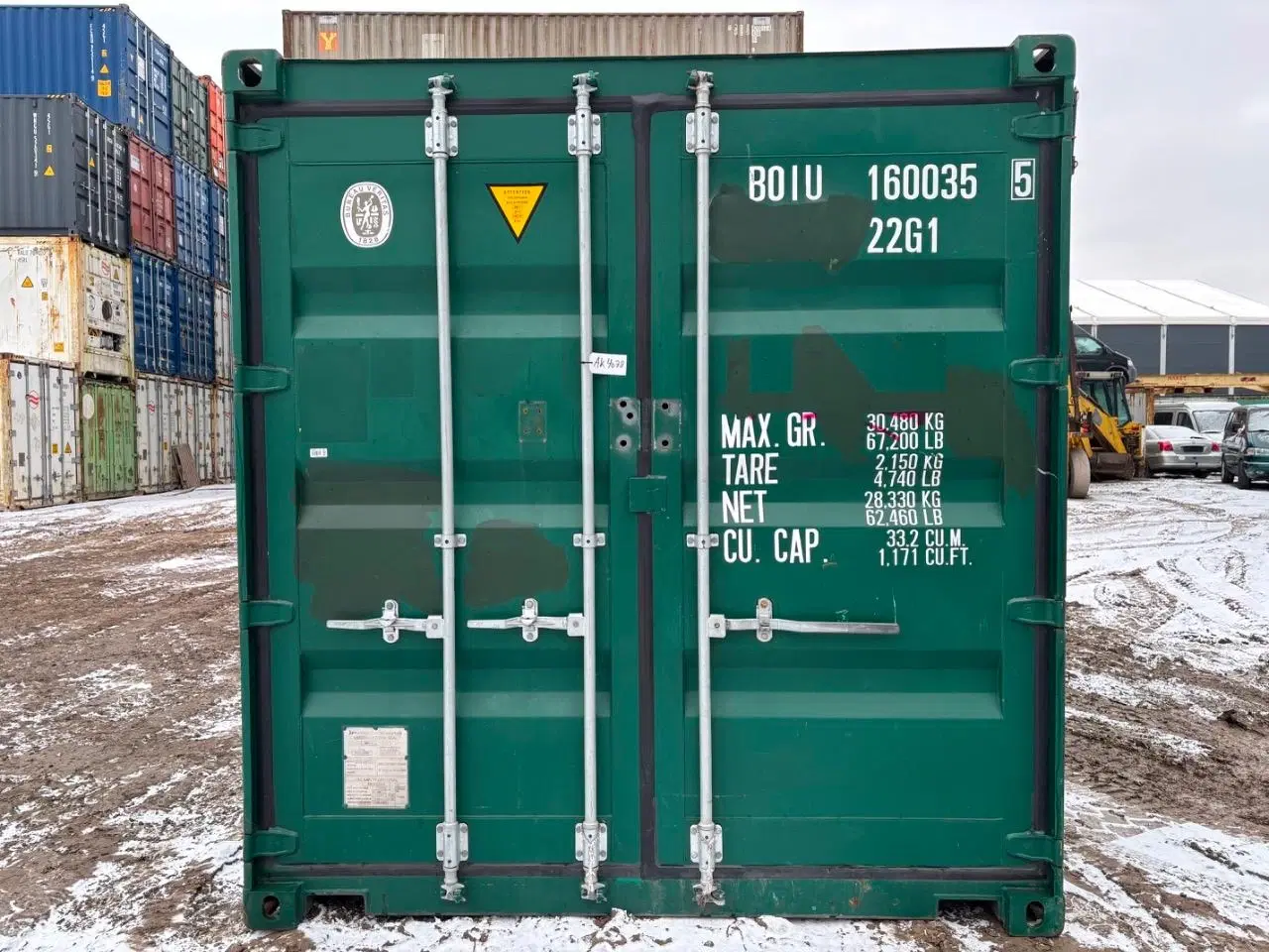 Billede 3 - Står i Hvidovre 20 fods Isoleret Container