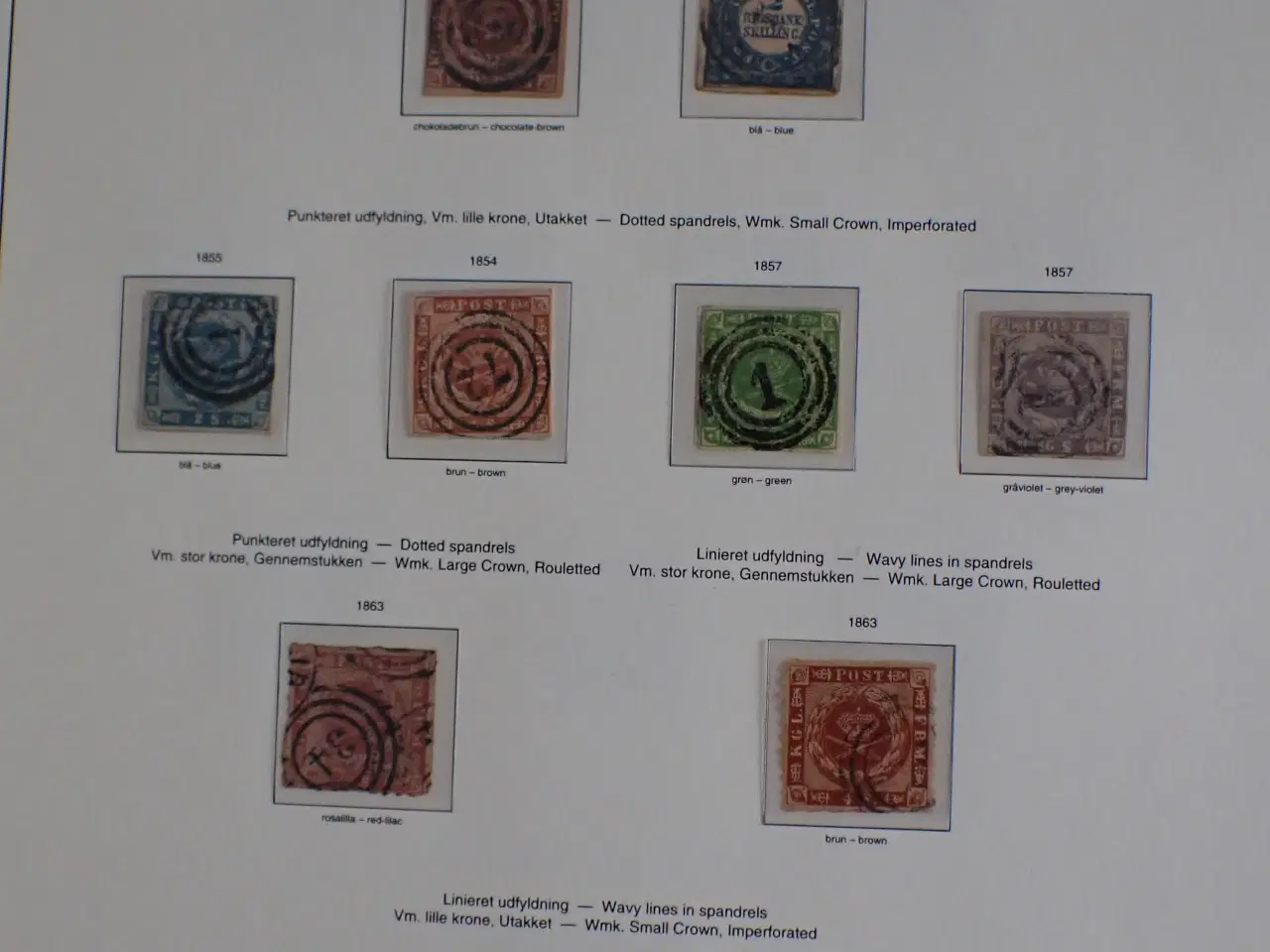 Billede 1 - Komplet Danmarks samling sælges