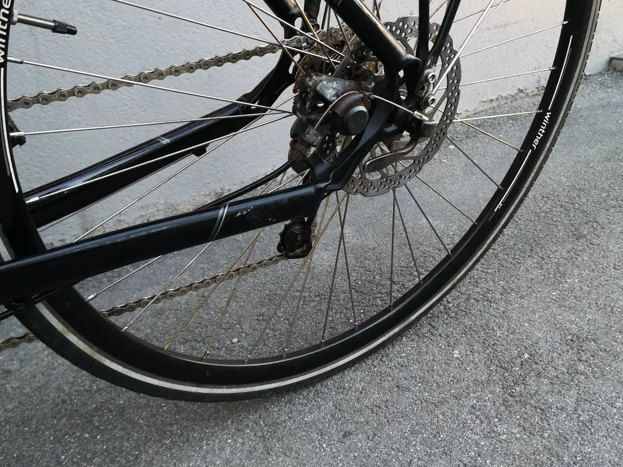 Billede 4 - Winther CORNWALL Sort . 18 gear, 52 cm , basta lås