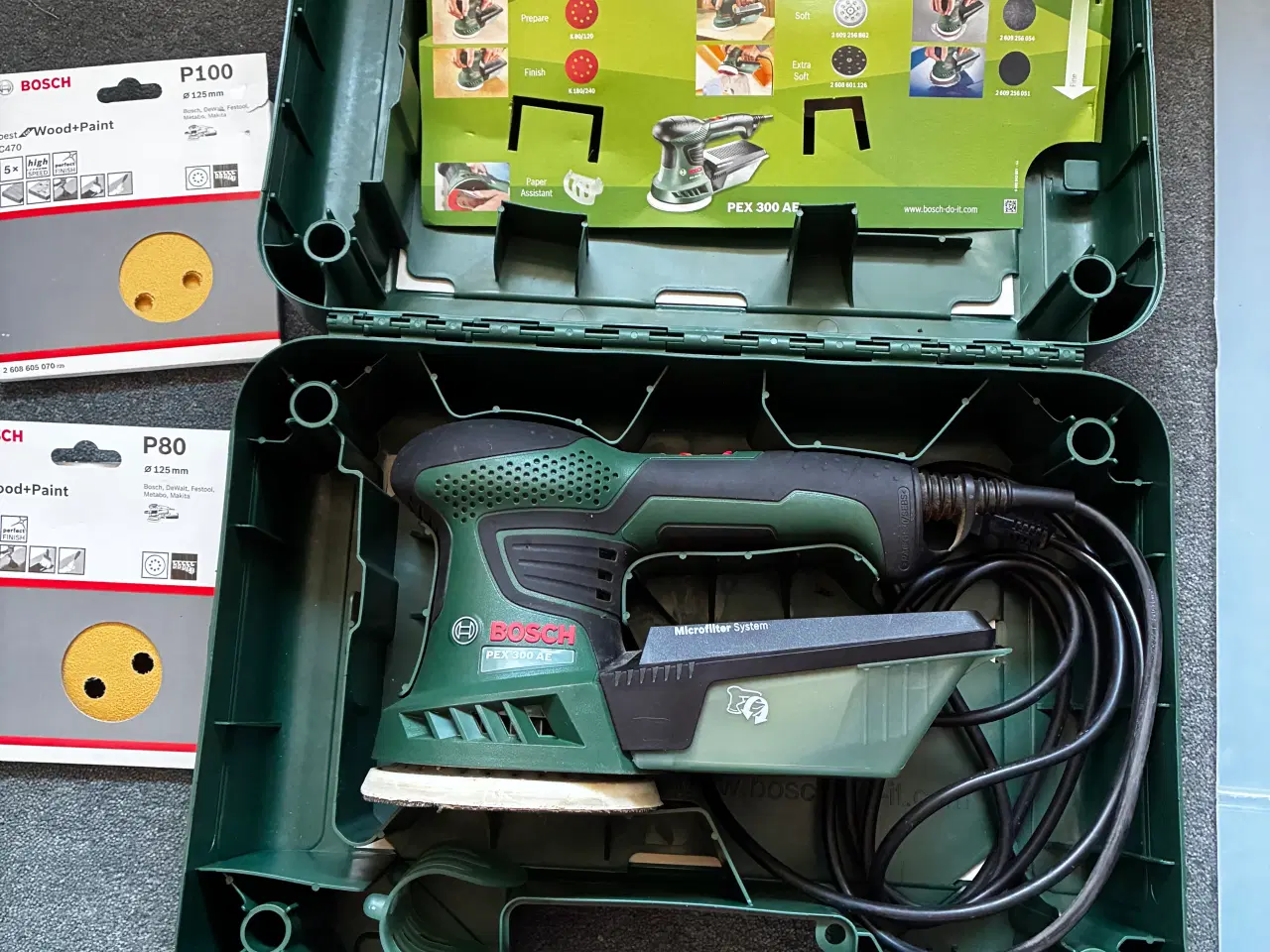 Billede 1 - Bosch PEX 300 AE excentersliber