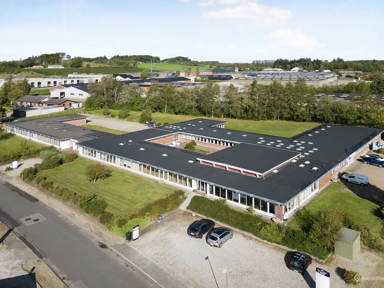 Billede 1 - Fleksible kontorlokaler i Erhvervscentret Silkeborg Syd - 10 min. kørsel til Silkeborg C og 25 min. til E45 Horsens S, Aarhus S og V samt Skanderborg.