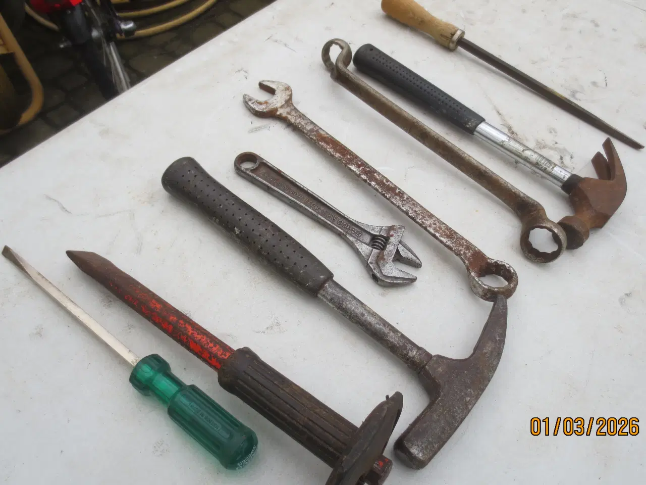 Billede 4 - 1 stk Bacho 8 tommer svensknøgle plus andet 