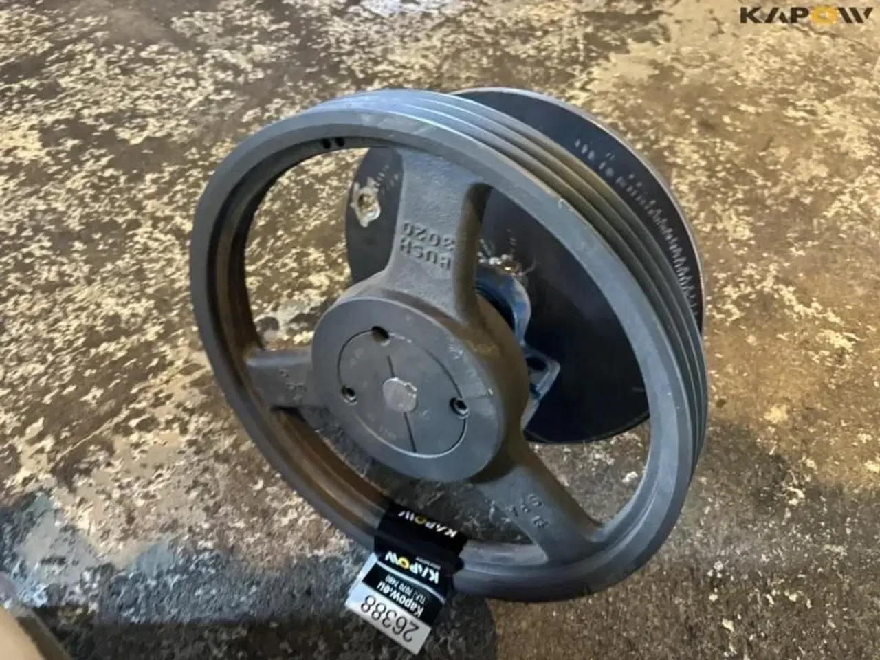 Billede 10 - - - - Elmotor og remskiver