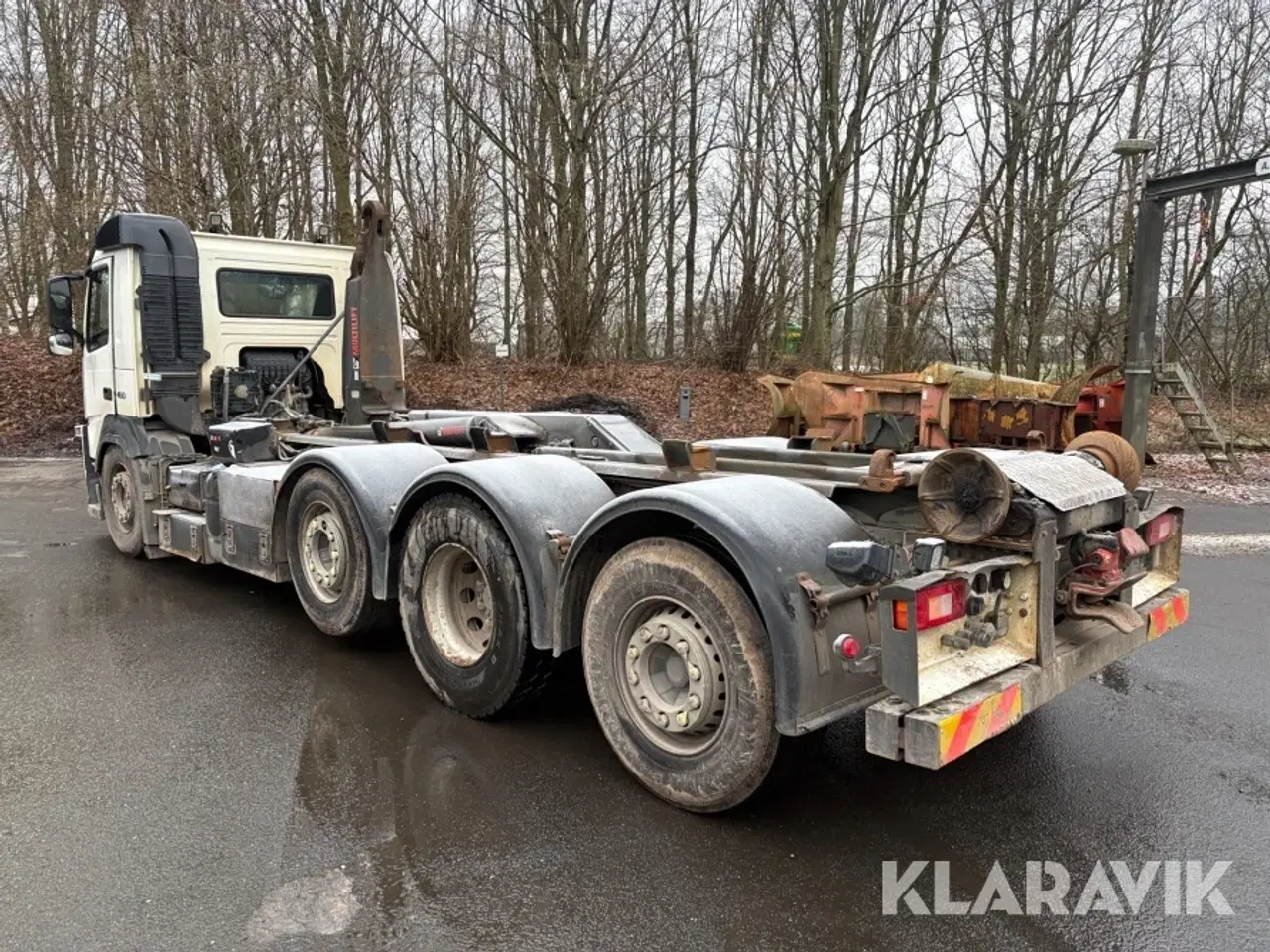 Billede 3 - Lastbil Volvo FM-460 med 26 tons kroghejs