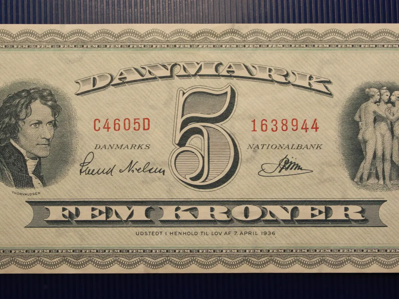 Billede 1 - 5 Kroner, 1960 (C4605D)