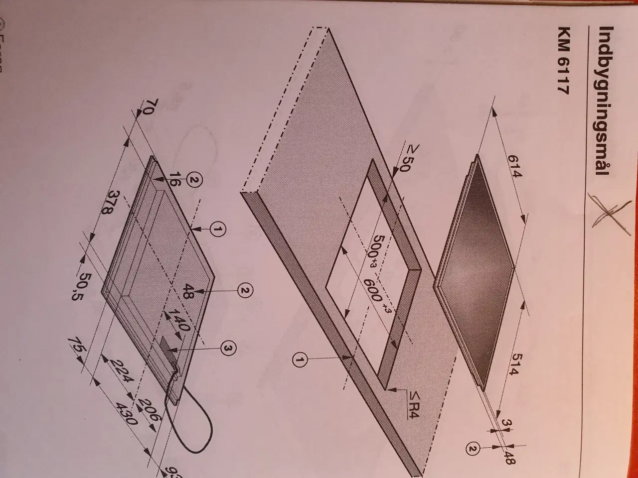 Billede 3 - Kogeplade Miele KM6117, induktion