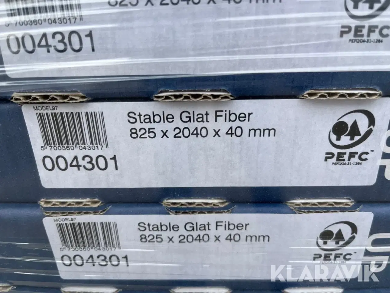 Billede 6 - Døre SWEDDOR Stable glat fiber