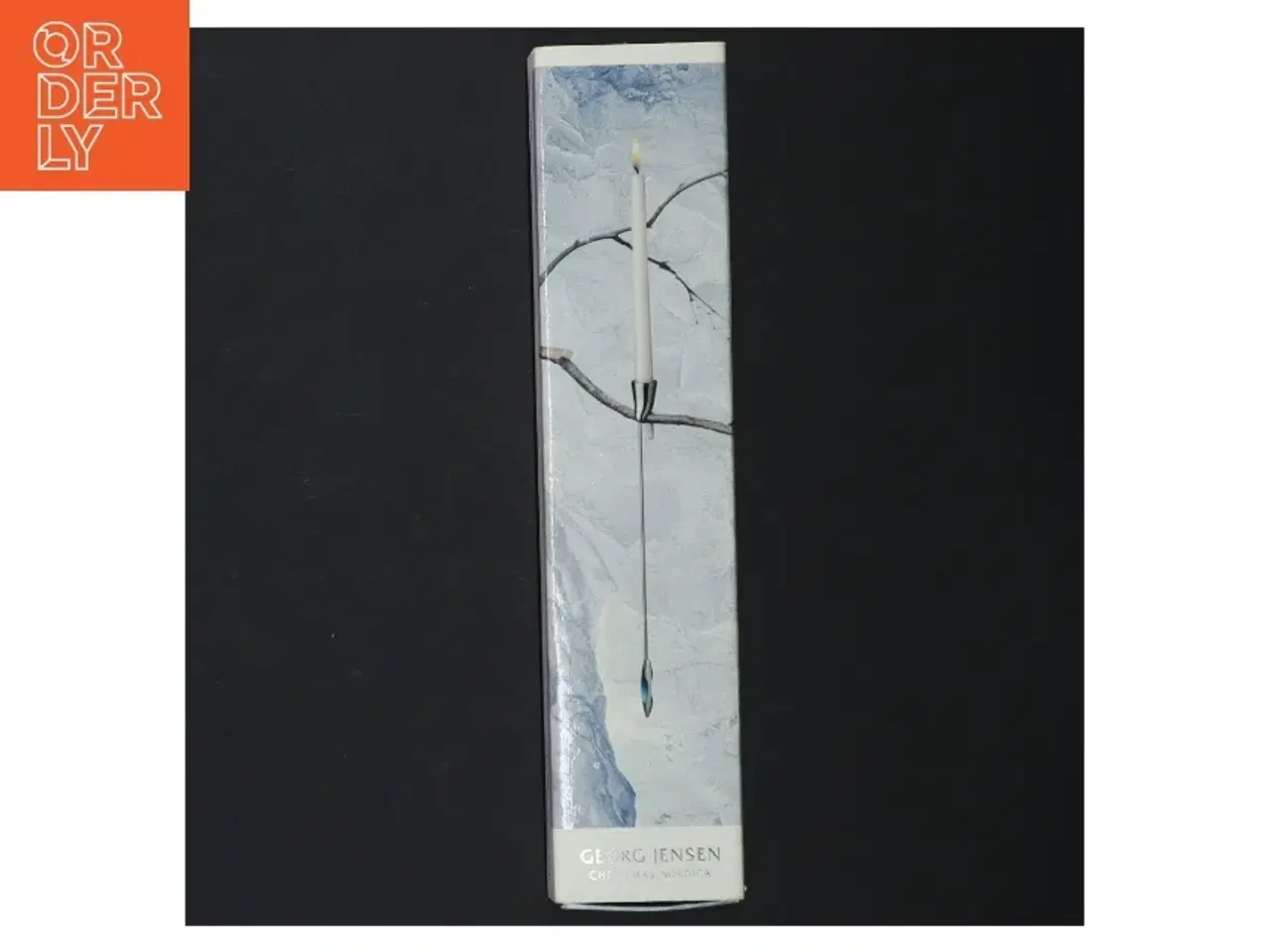 Billede 1 - Georg Jensen Lysholder fra Georg Jensen (str. Længde. 21 cm)