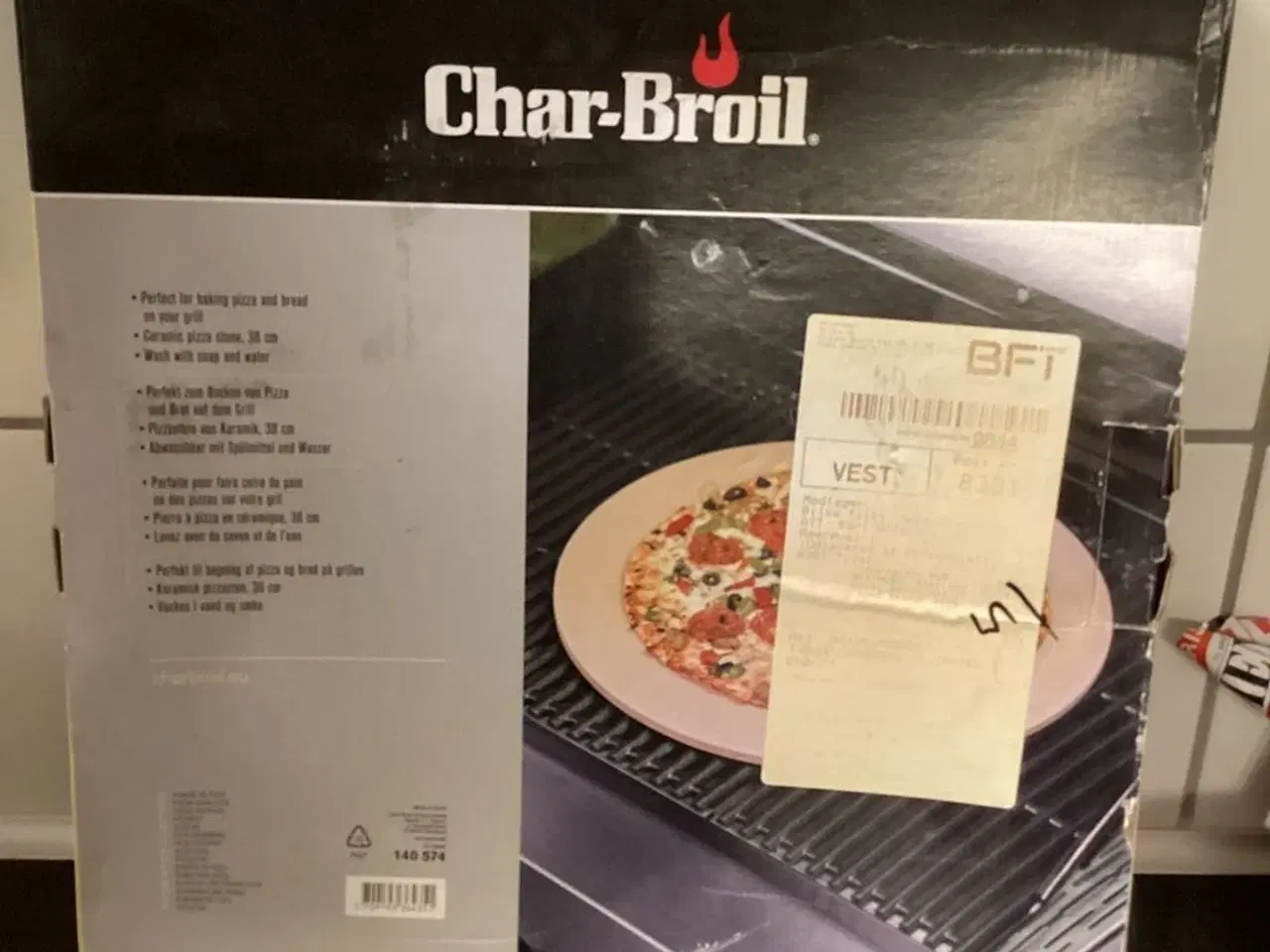 Billede 1 - Char-Broil pizzasten