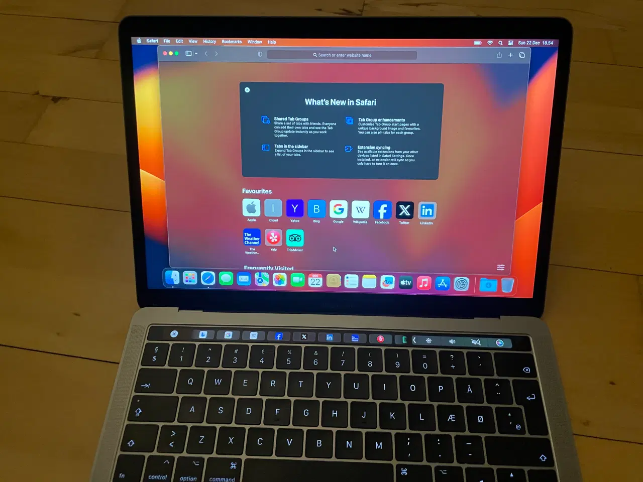 Billede 1 - MacBook Pro med touchbar