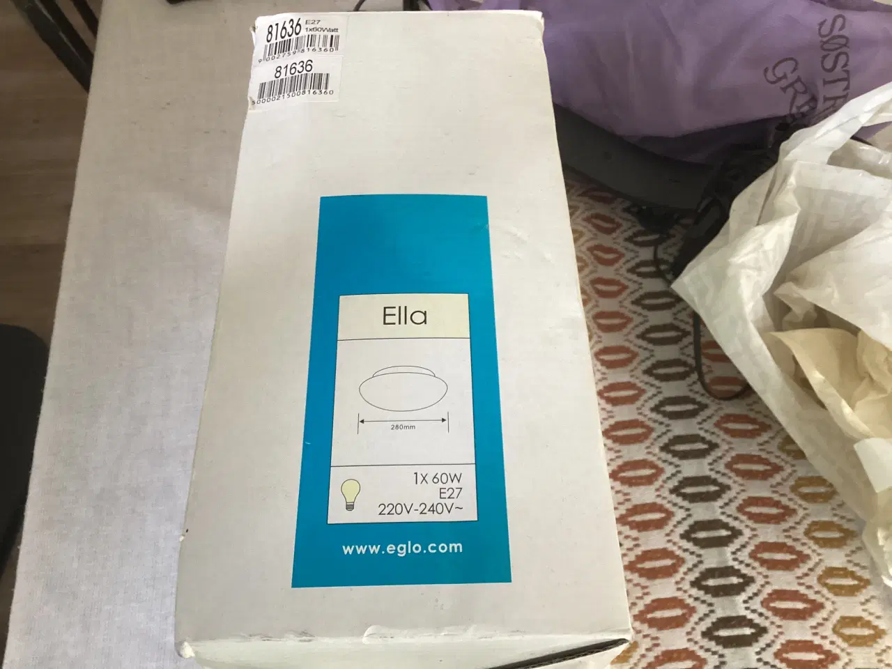 Billede 2 - Eglo Ella loftslampe sælges