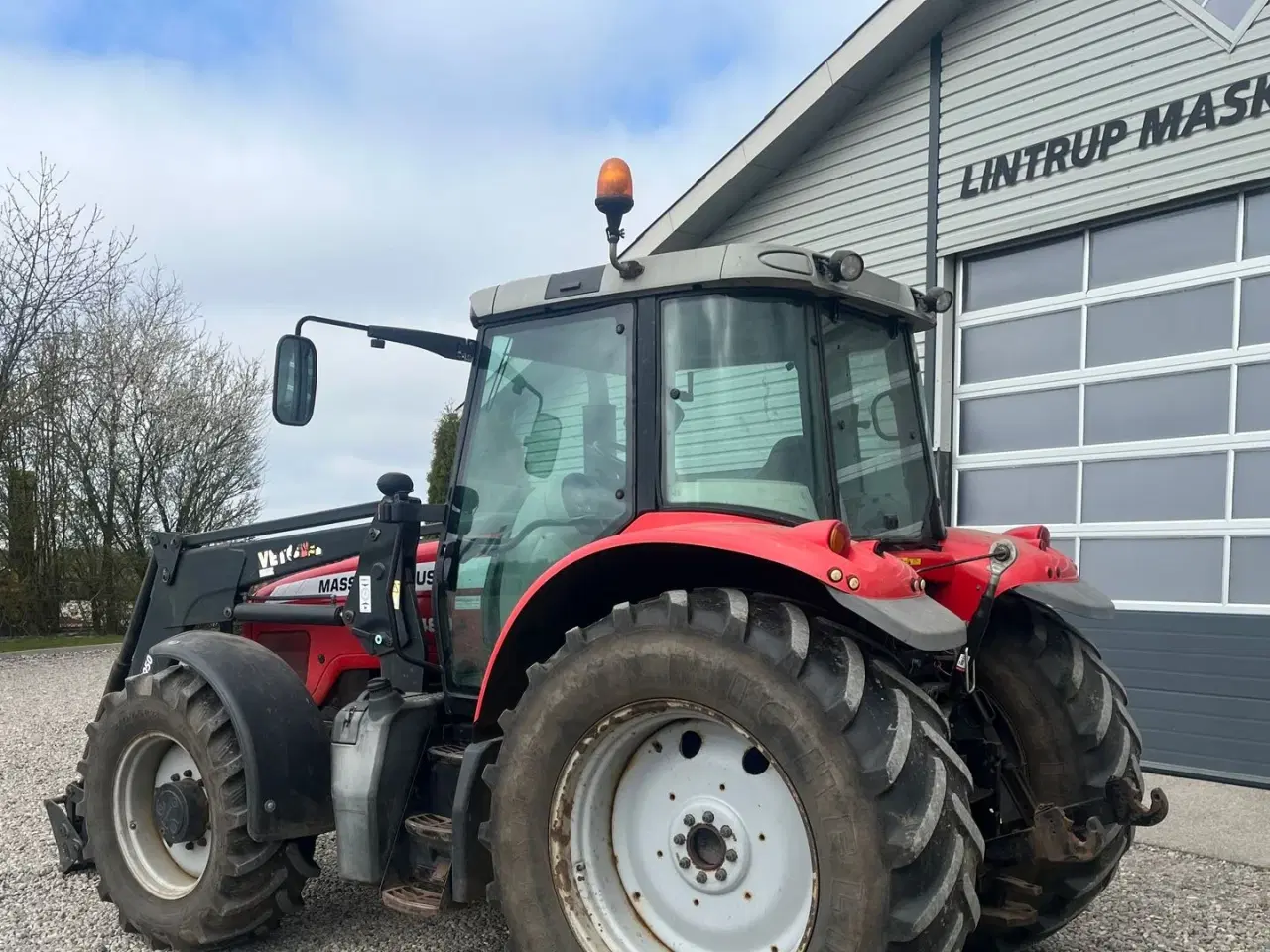 Billede 3 - Massey Ferguson 6480 Dyna 4 Med frontlift og frontlæsser